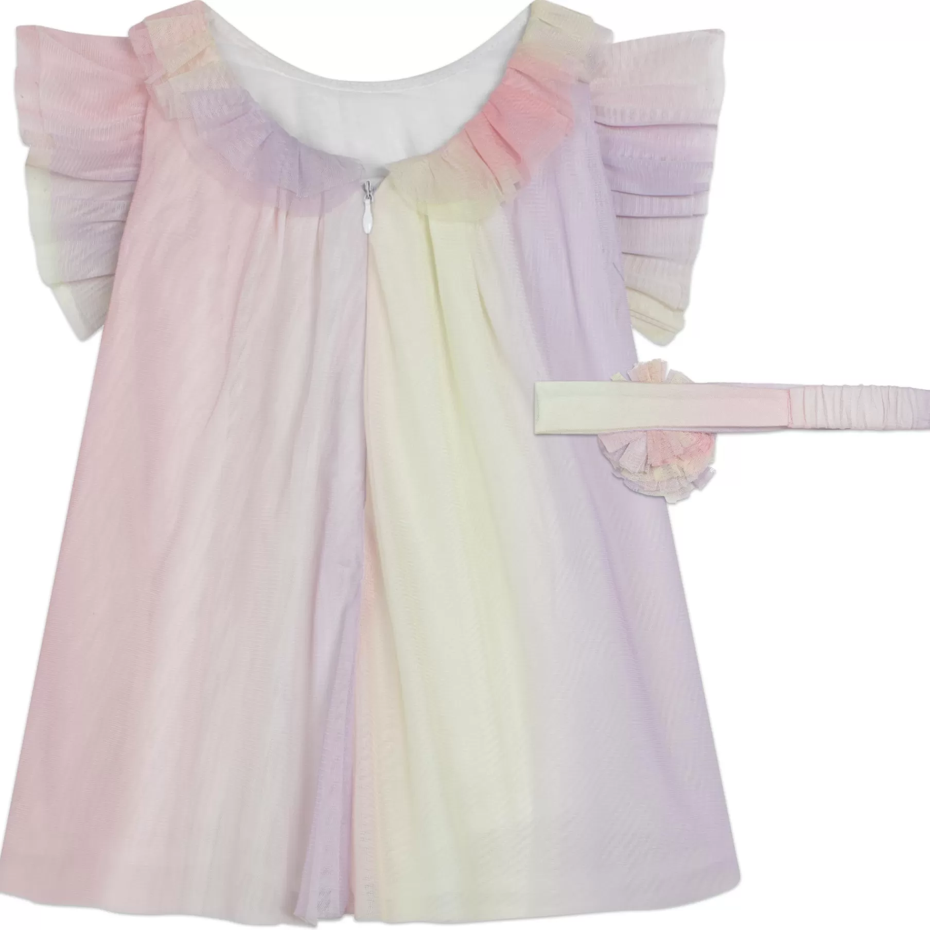 Fille CARREMENT BEAU Robe Et Bandeau De Ceremonie