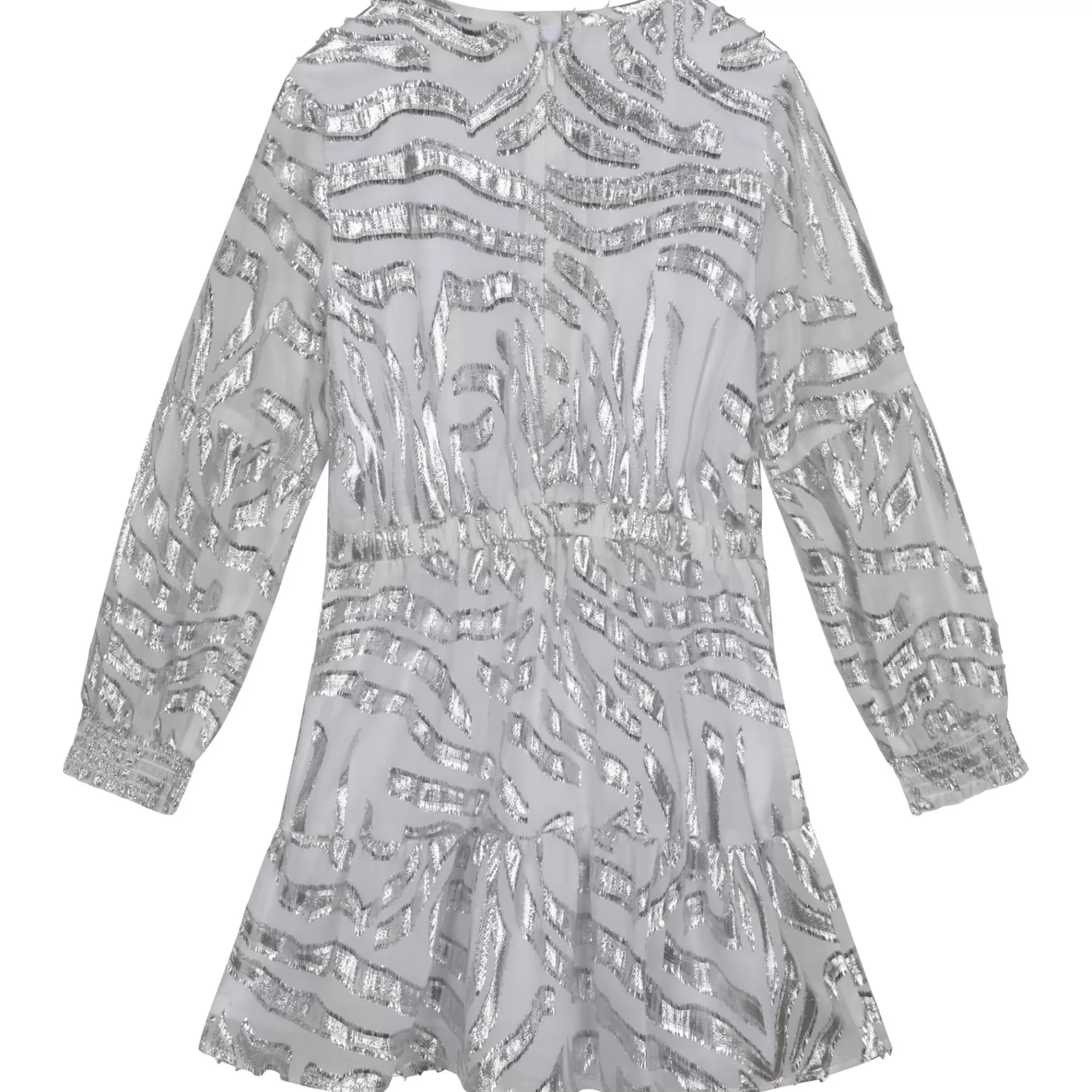 Fille MICHAEL KORS Robe Evasee A Motif Zebre