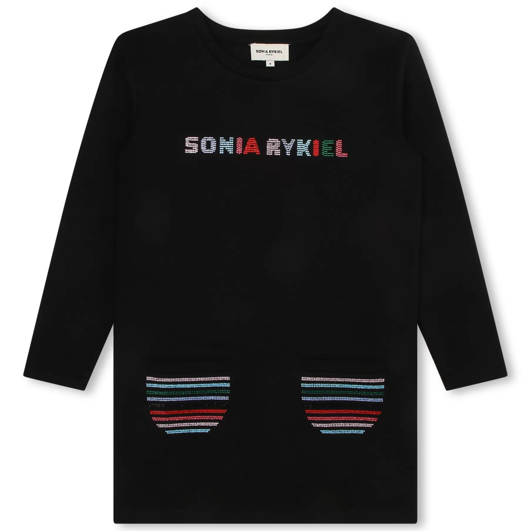 Fille SONIA RYKIEL Robe Fantaisie A Strass