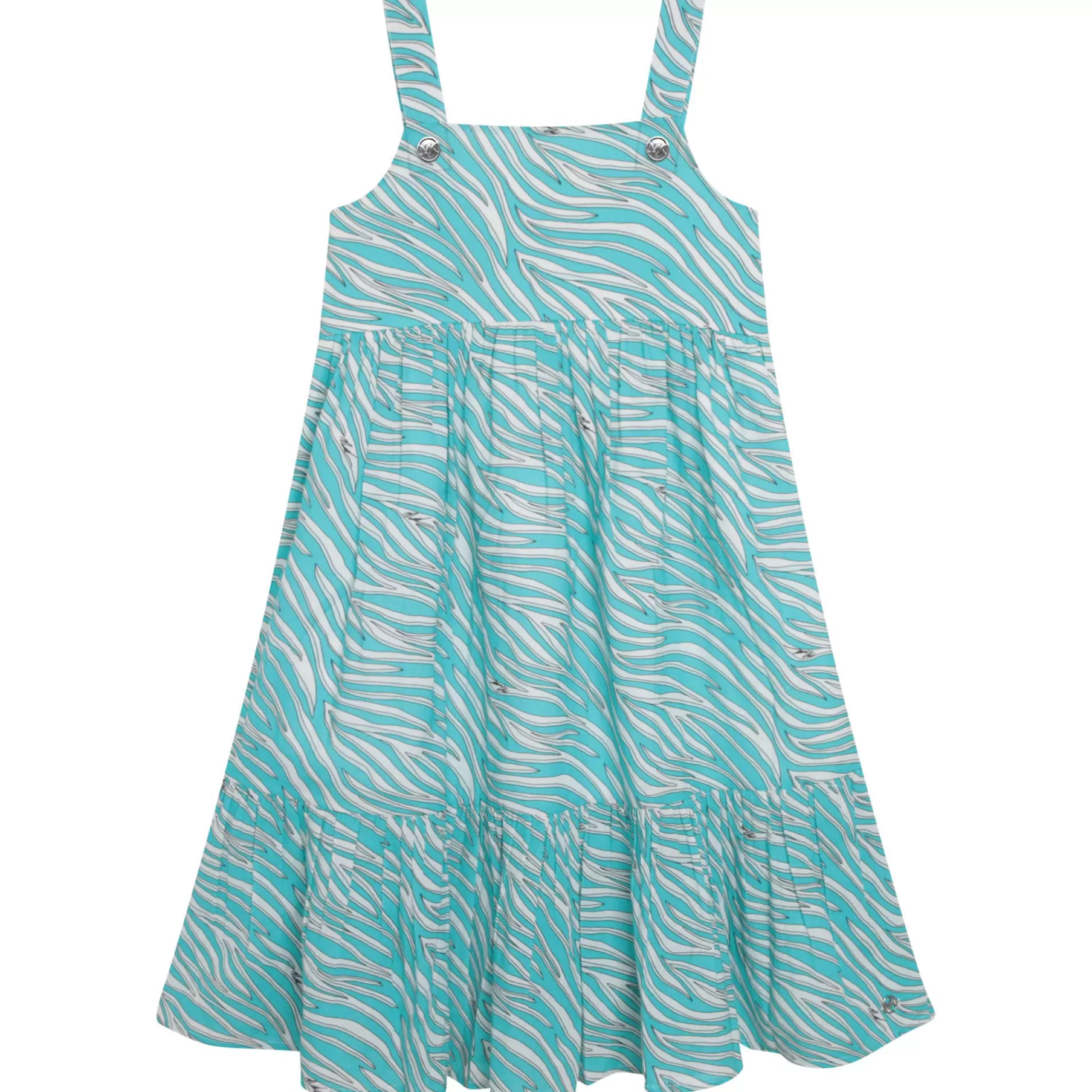Fille MICHAEL KORS Robe Longue En Voile De Coton