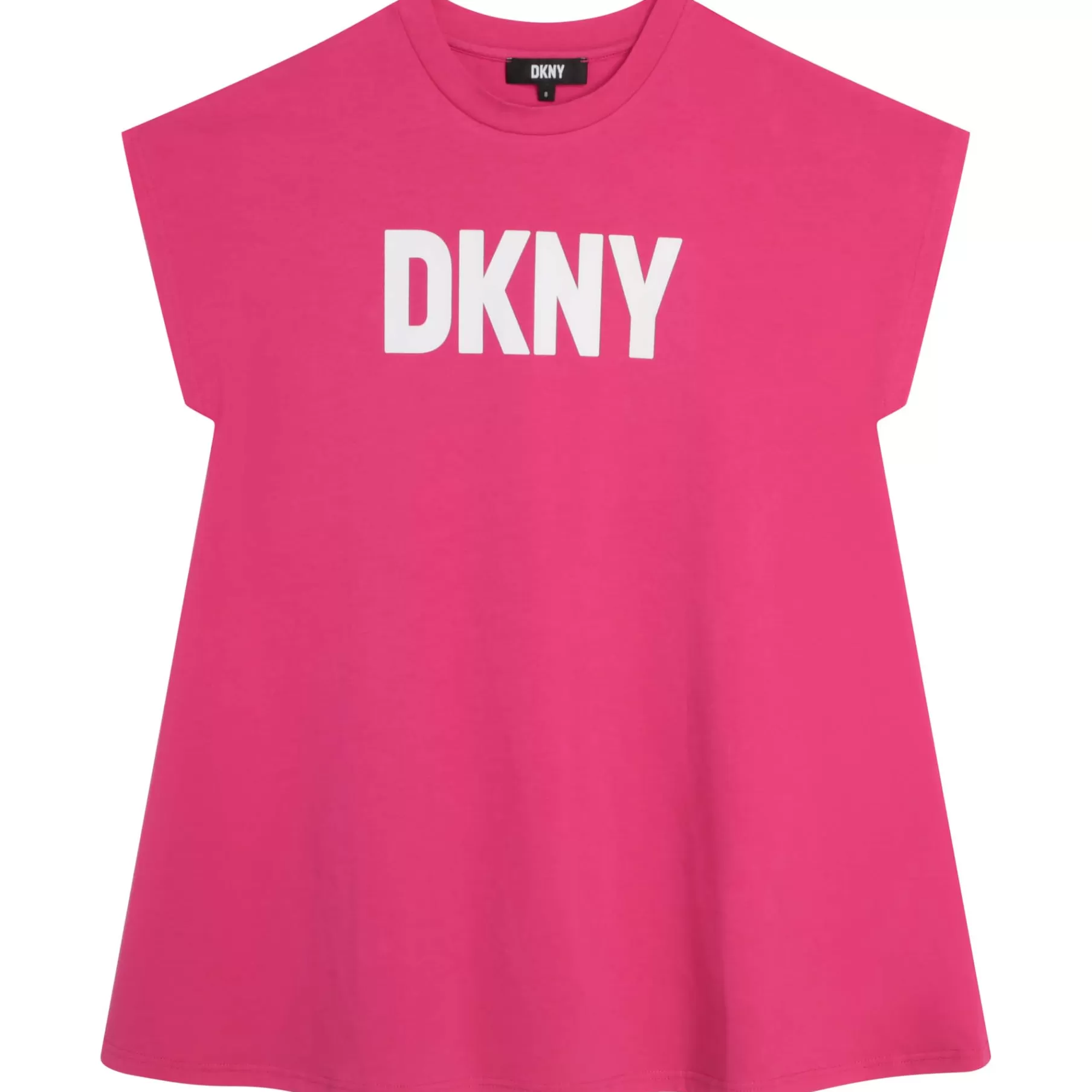 Fille DKNY Robe Manches Courtes En Coton