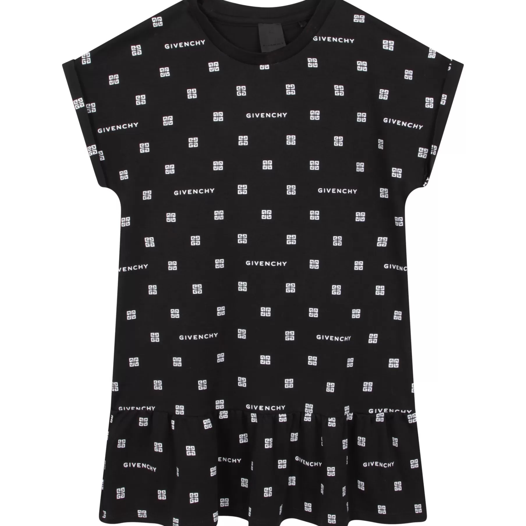 Fille GIVENCHY Robe Manches Courtes En Coton