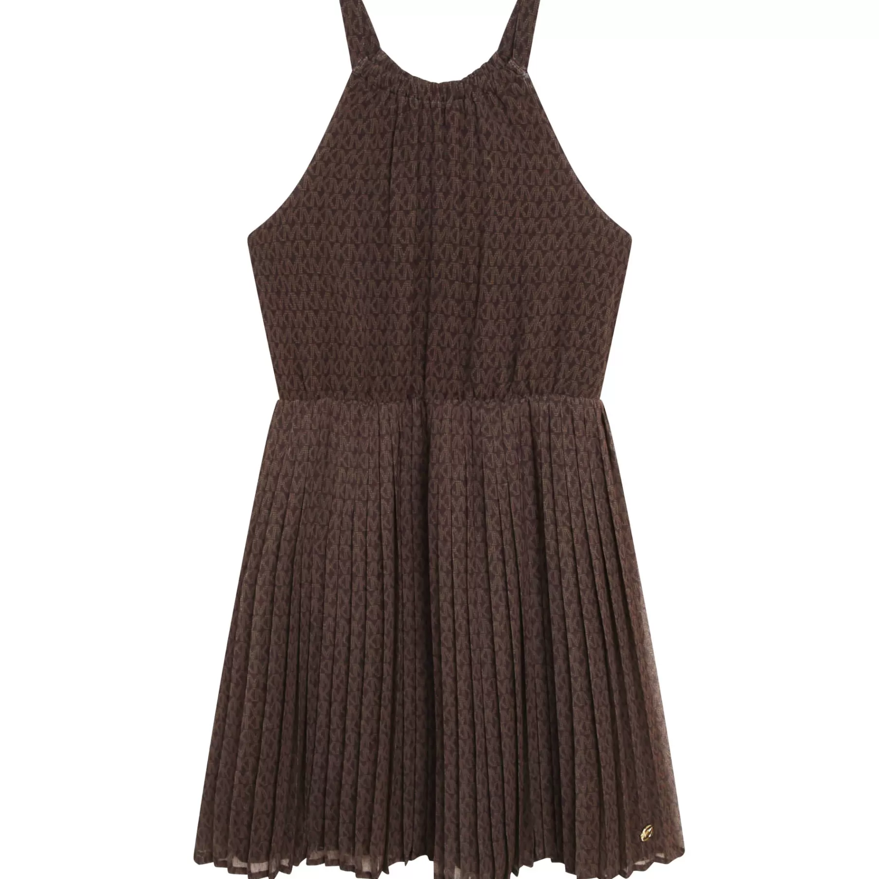 Fille MICHAEL KORS Robe Midi Plissee A Bretelles