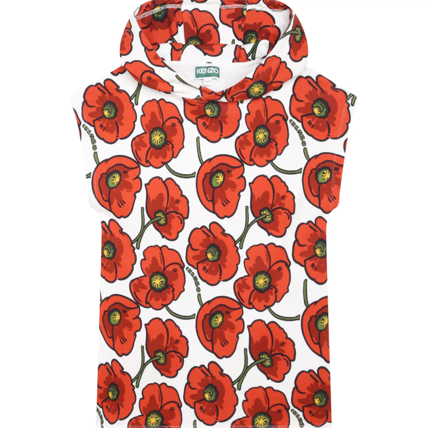 Fille KENZO KIDS Robe Molletonnee A Capuche
