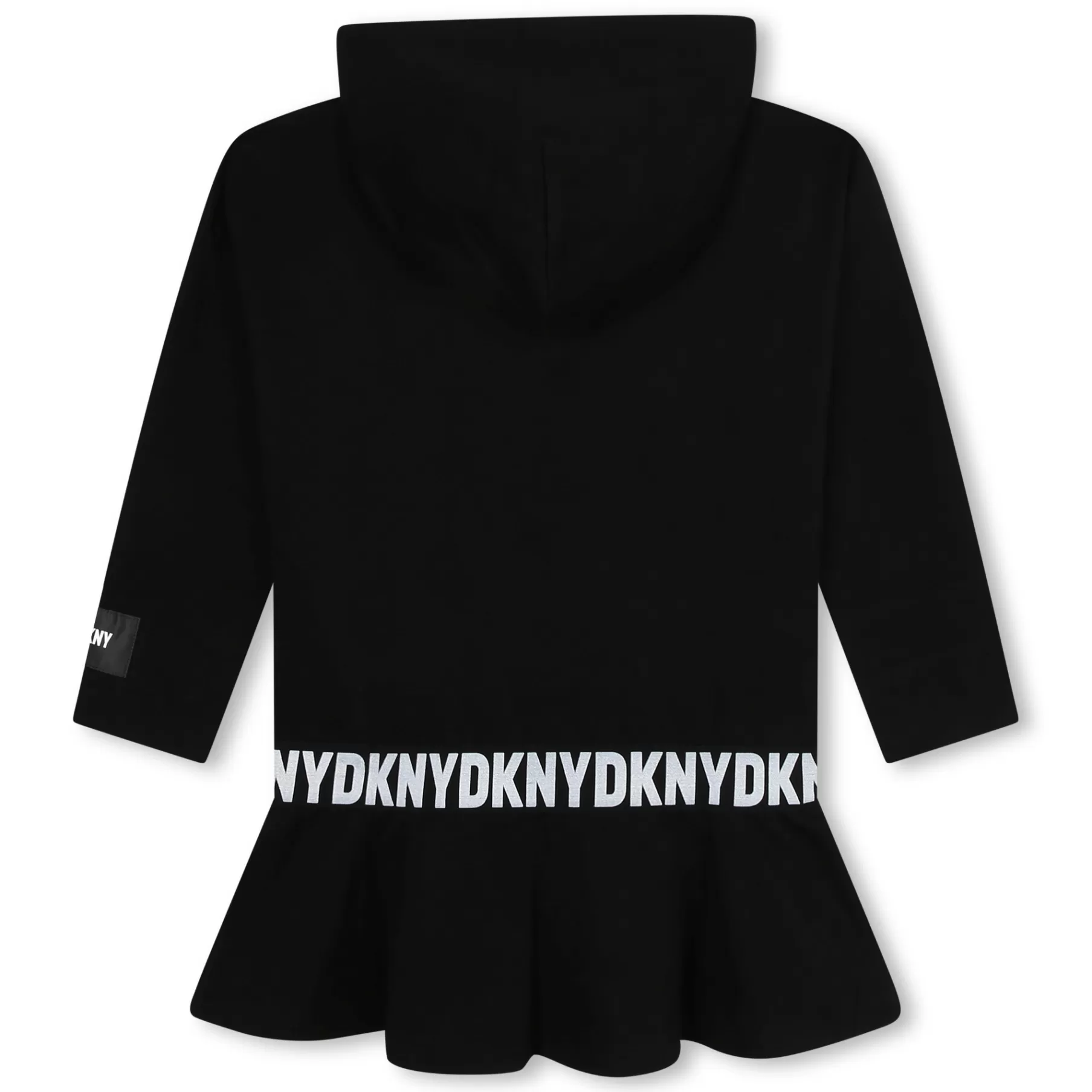 Fille DKNY Robe Molletonnee A Capuche