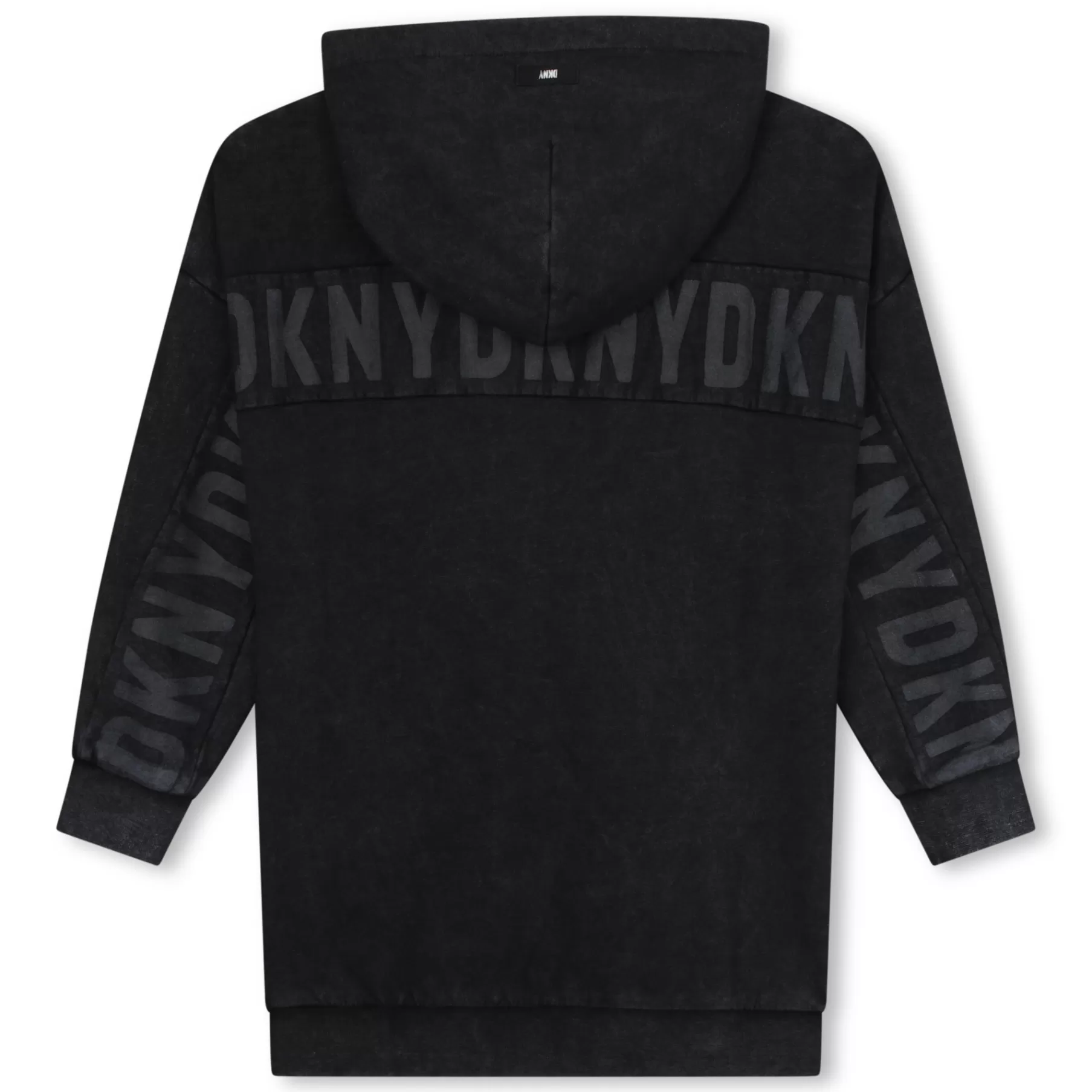 Fille DKNY Robe Molletonnee En Coton