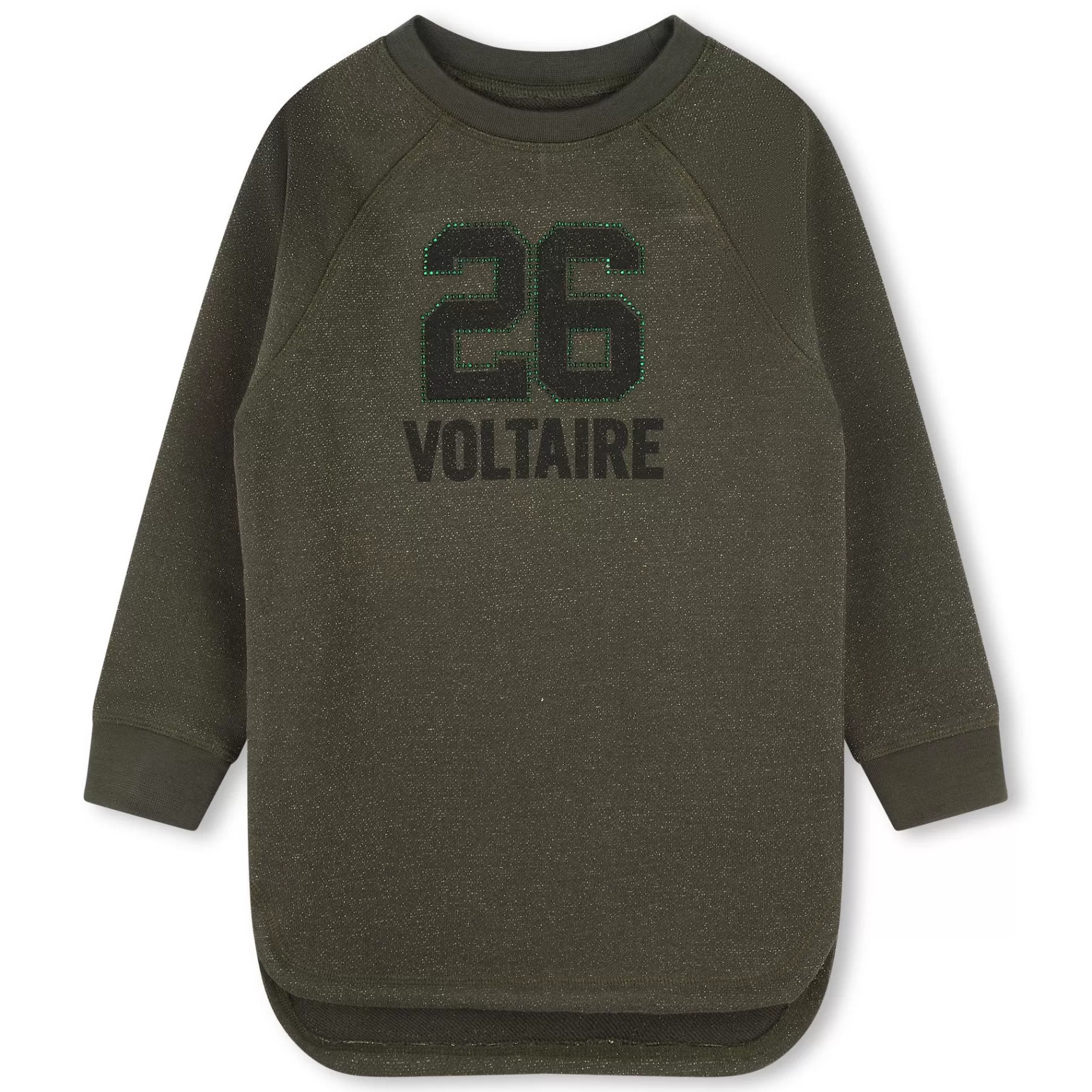 Fille ZADIG & VOLTAIRE Robe Molletonnee Pailletee