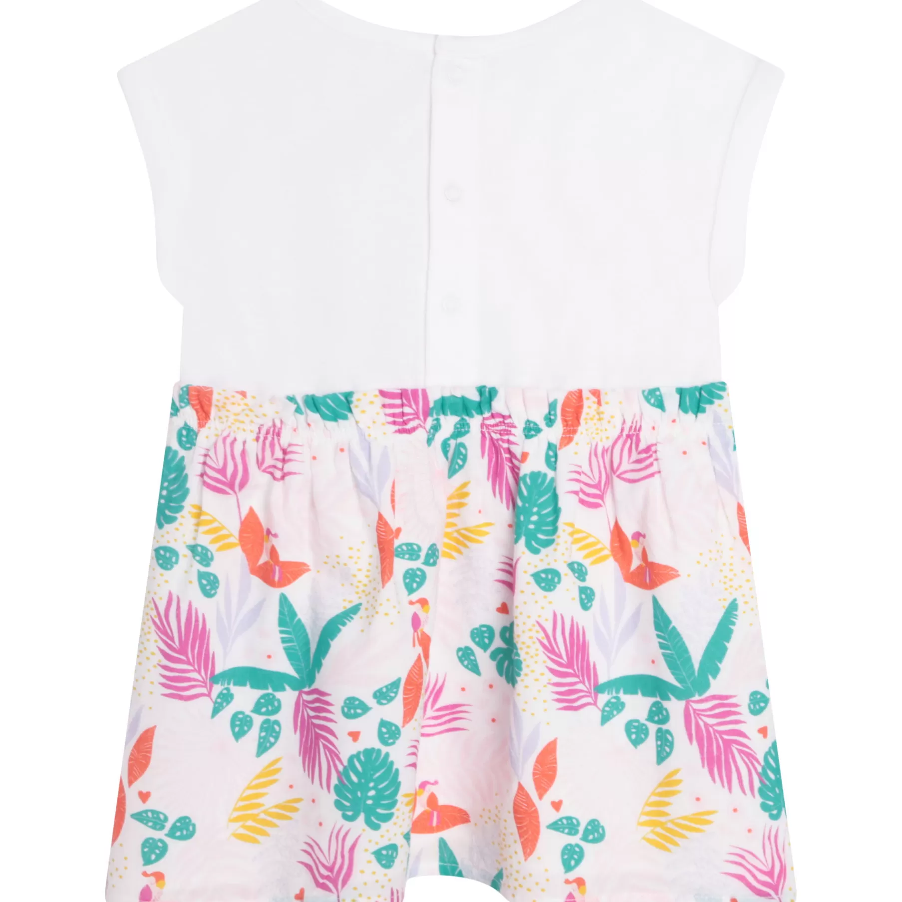 Fille CARREMENT BEAU Robe Motif Tropical