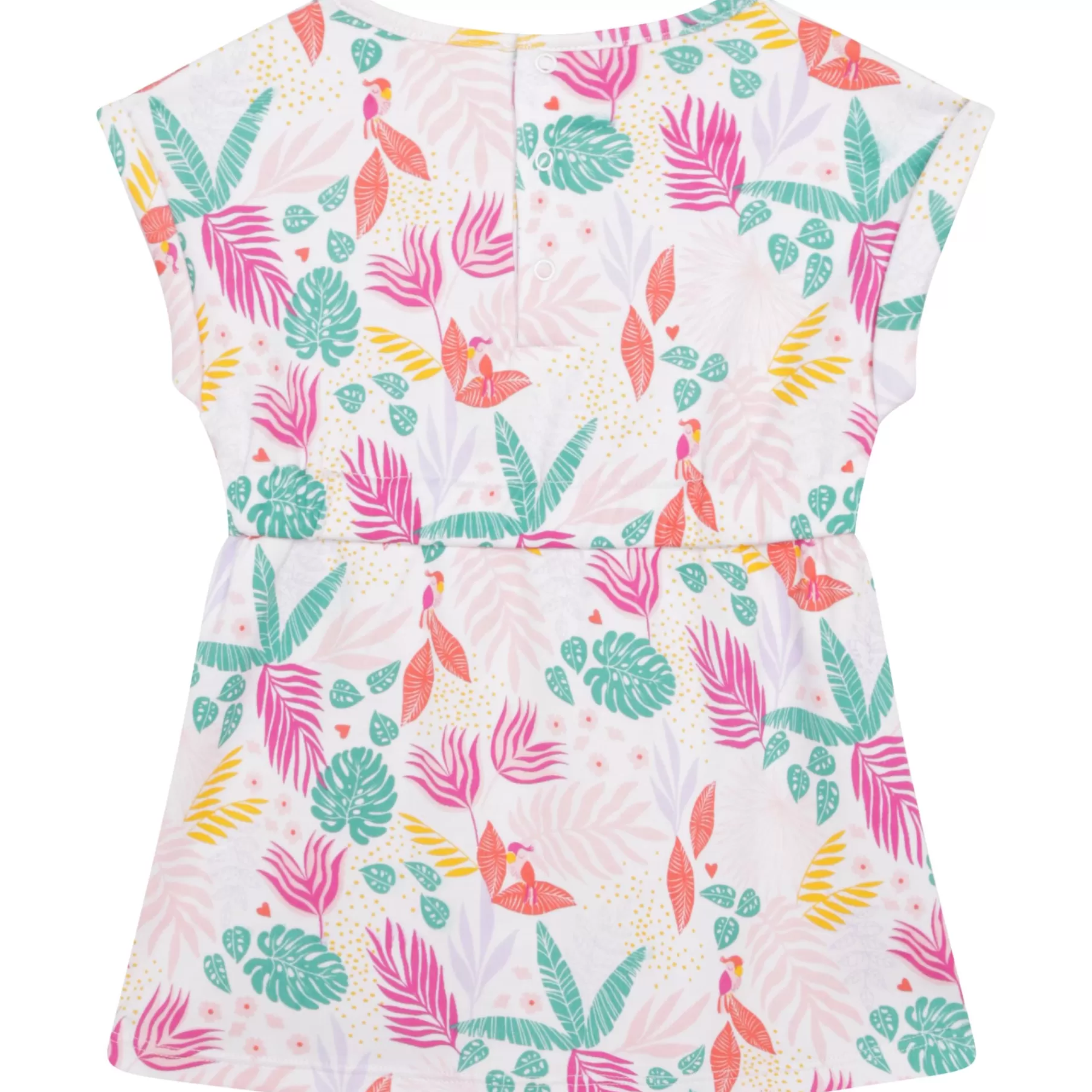 Fille CARREMENT BEAU Robe Motif Tropical
