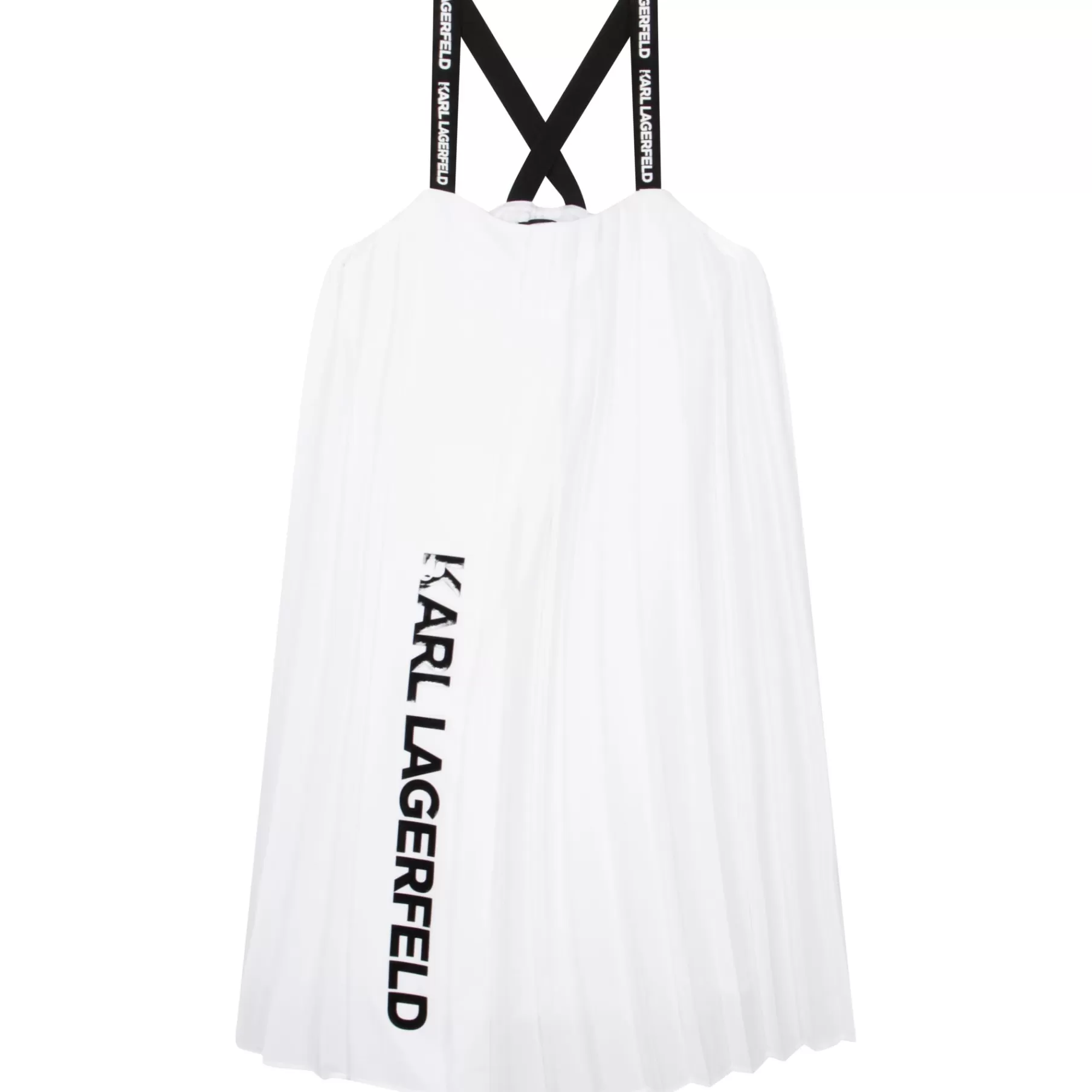 Fille KARL LAGERFELD KIDS Robe Plissee A Bretelles