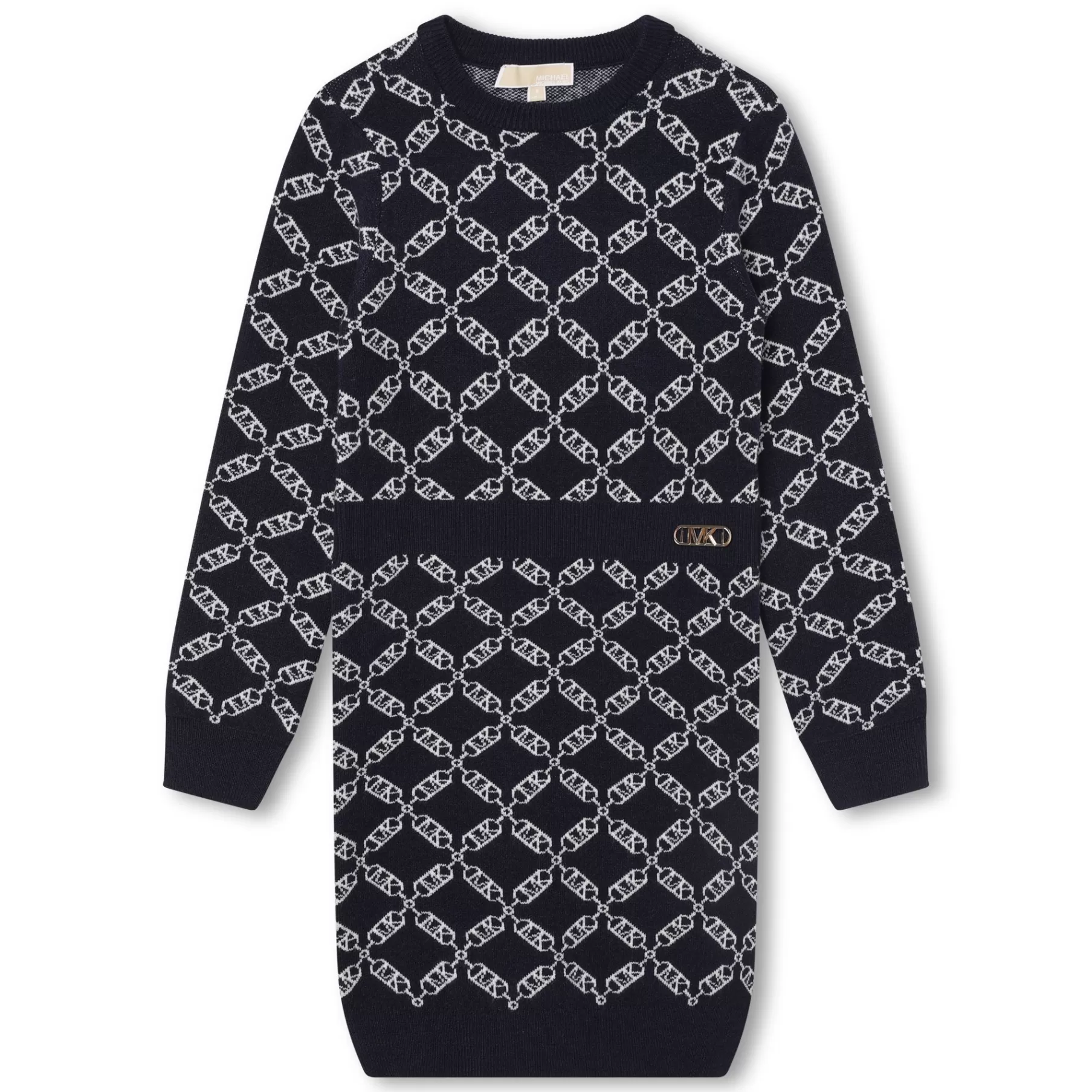 Fille MICHAEL KORS Robe Pull Bicolore En Jacquard