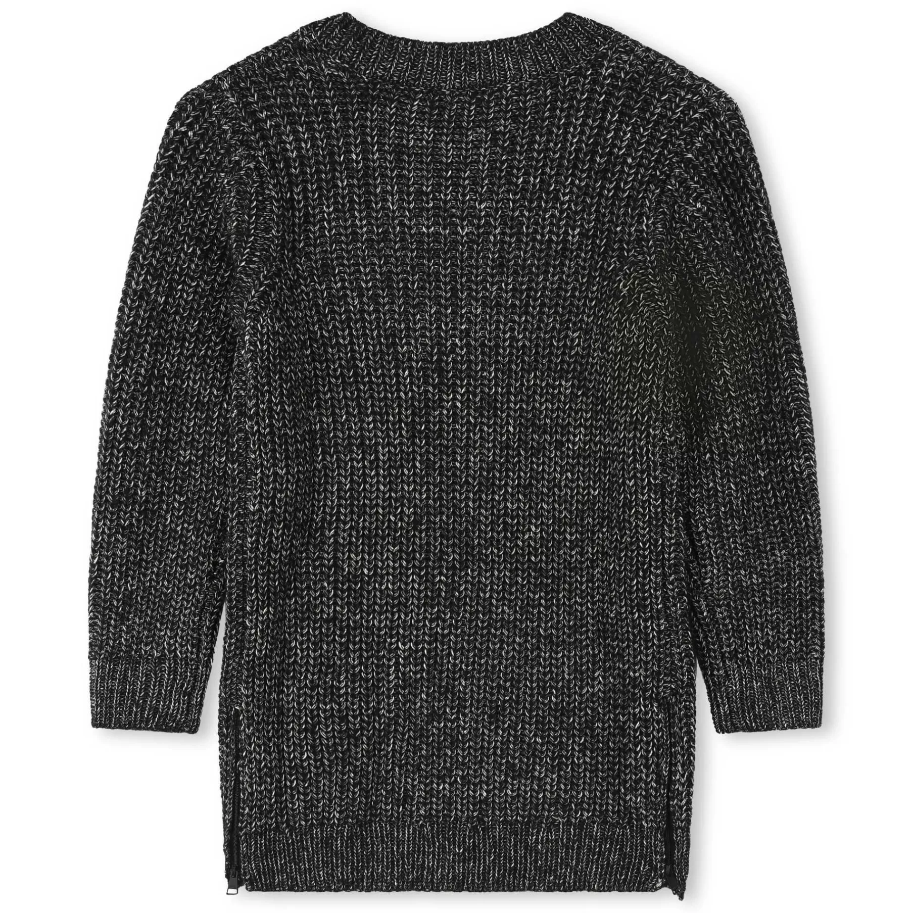 Fille KARL LAGERFELD KIDS Robe Pull Cotes Zippes