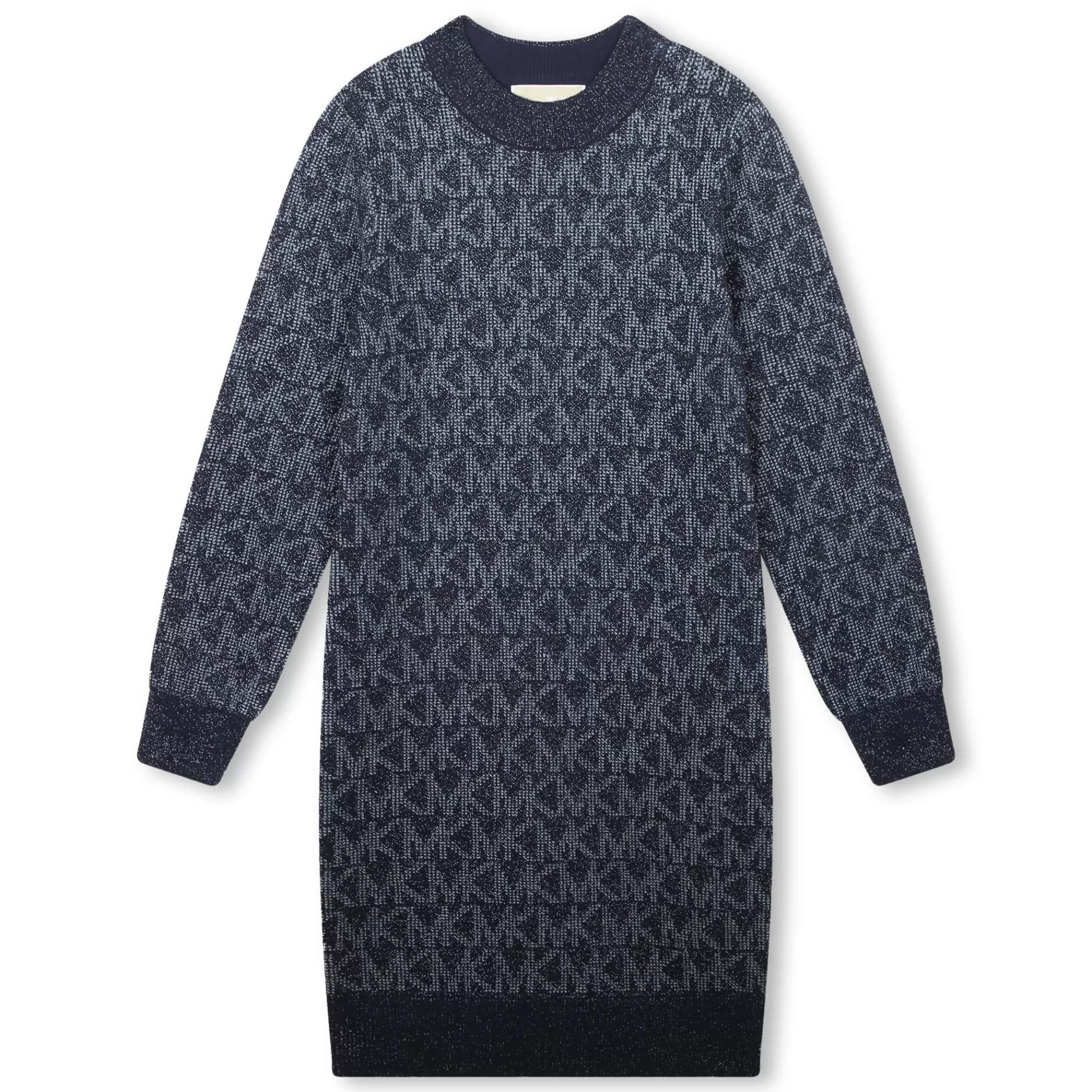 Fille MICHAEL KORS Robe Pull Jacquard Metallise