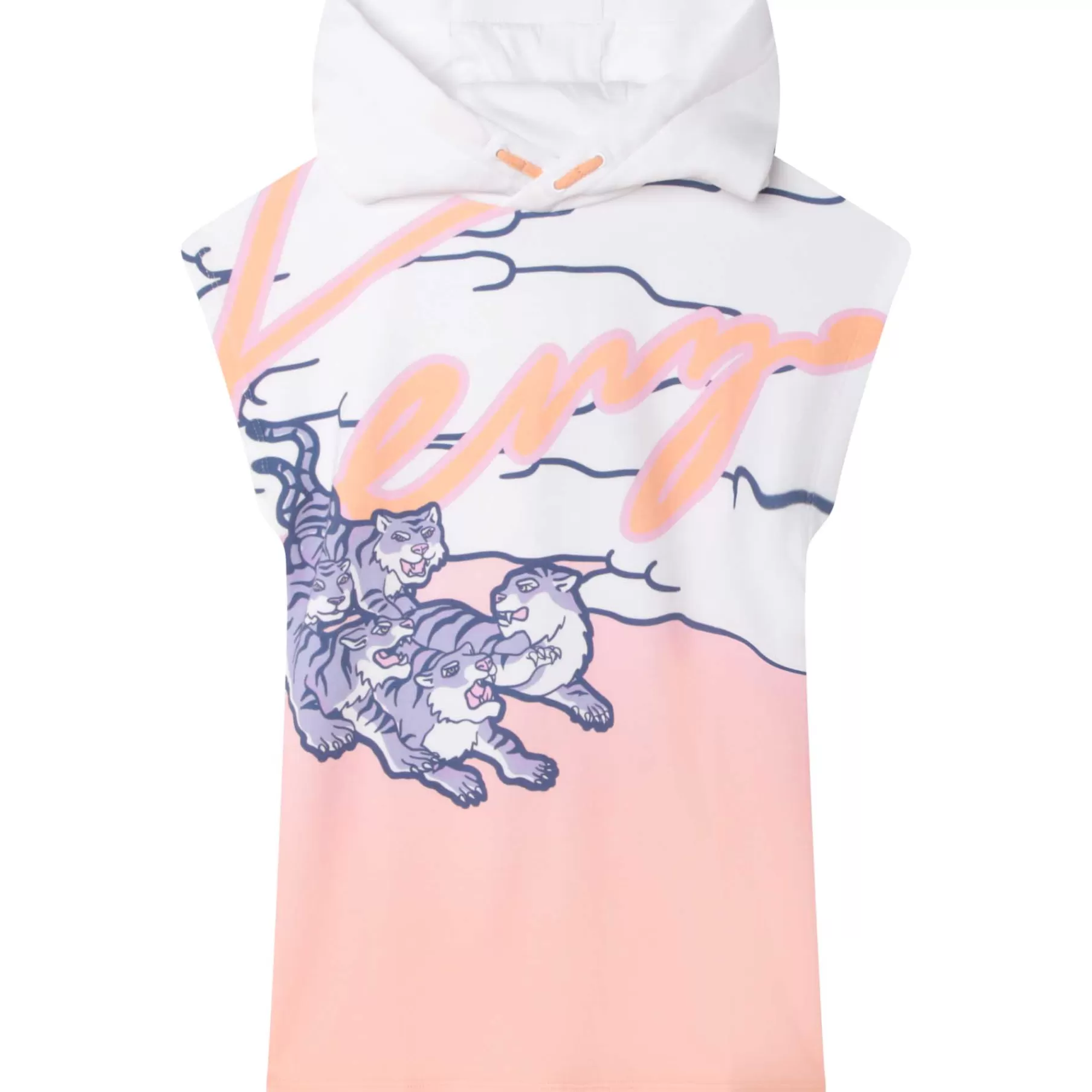 Fille KENZO KIDS Robe Sans Manche A Capuche