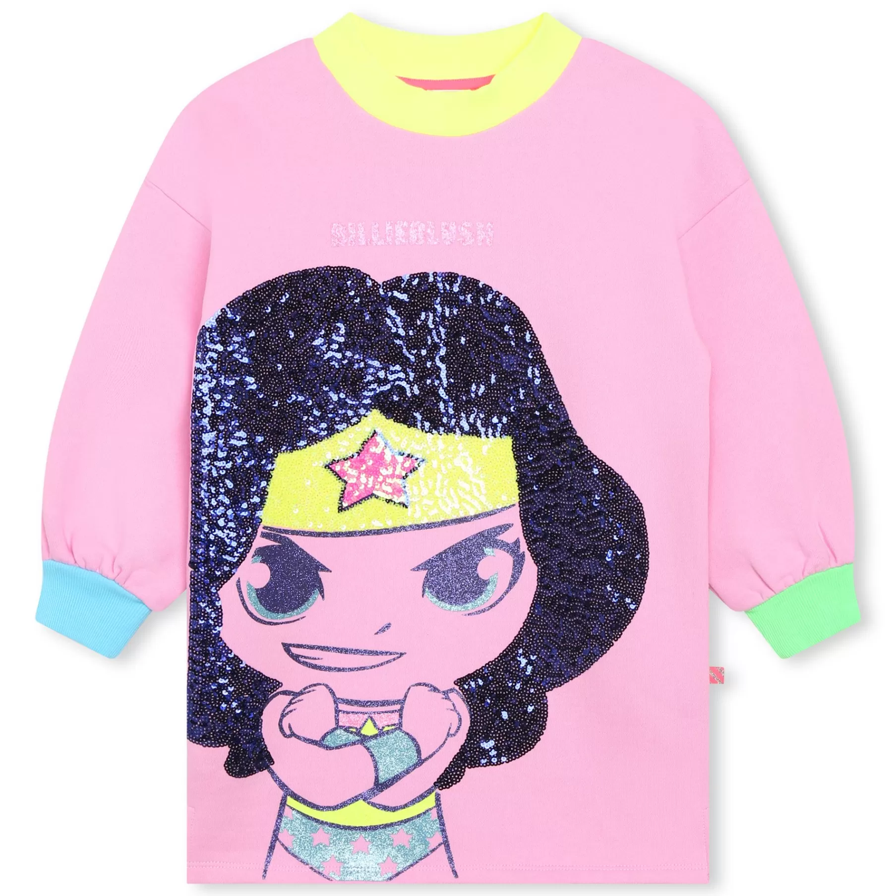 Fille BILLIEBLUSH Robe Sweat-Shirt A Sequins
