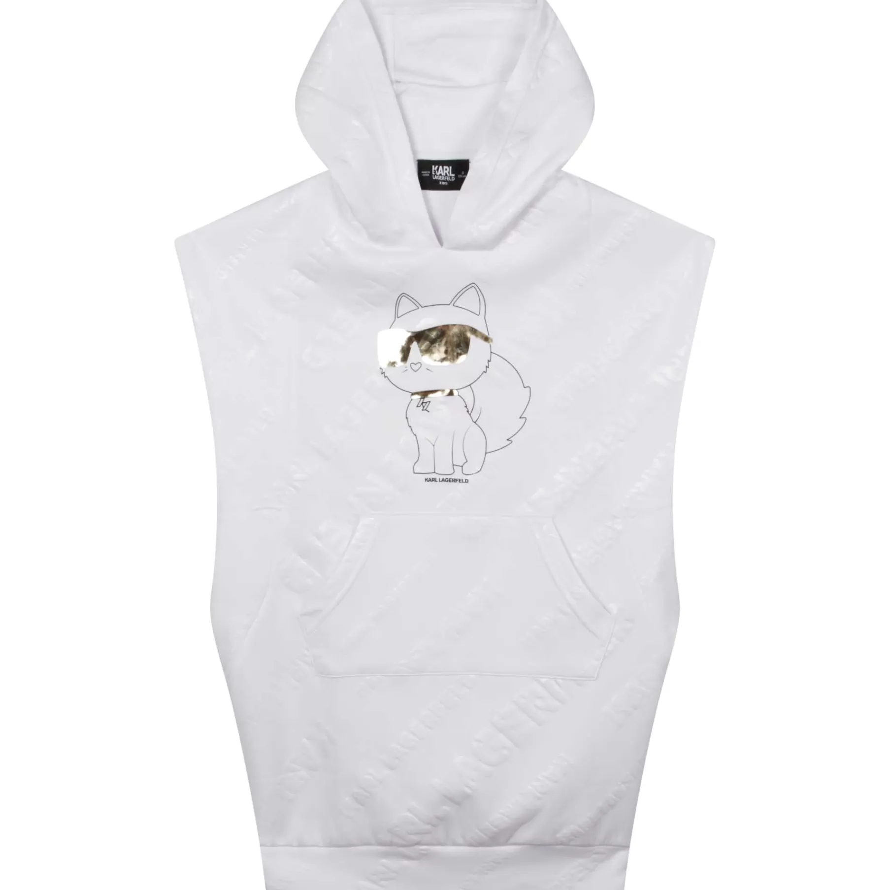 Fille KARL LAGERFELD KIDS Robe Sweat-Shirt Imprimee