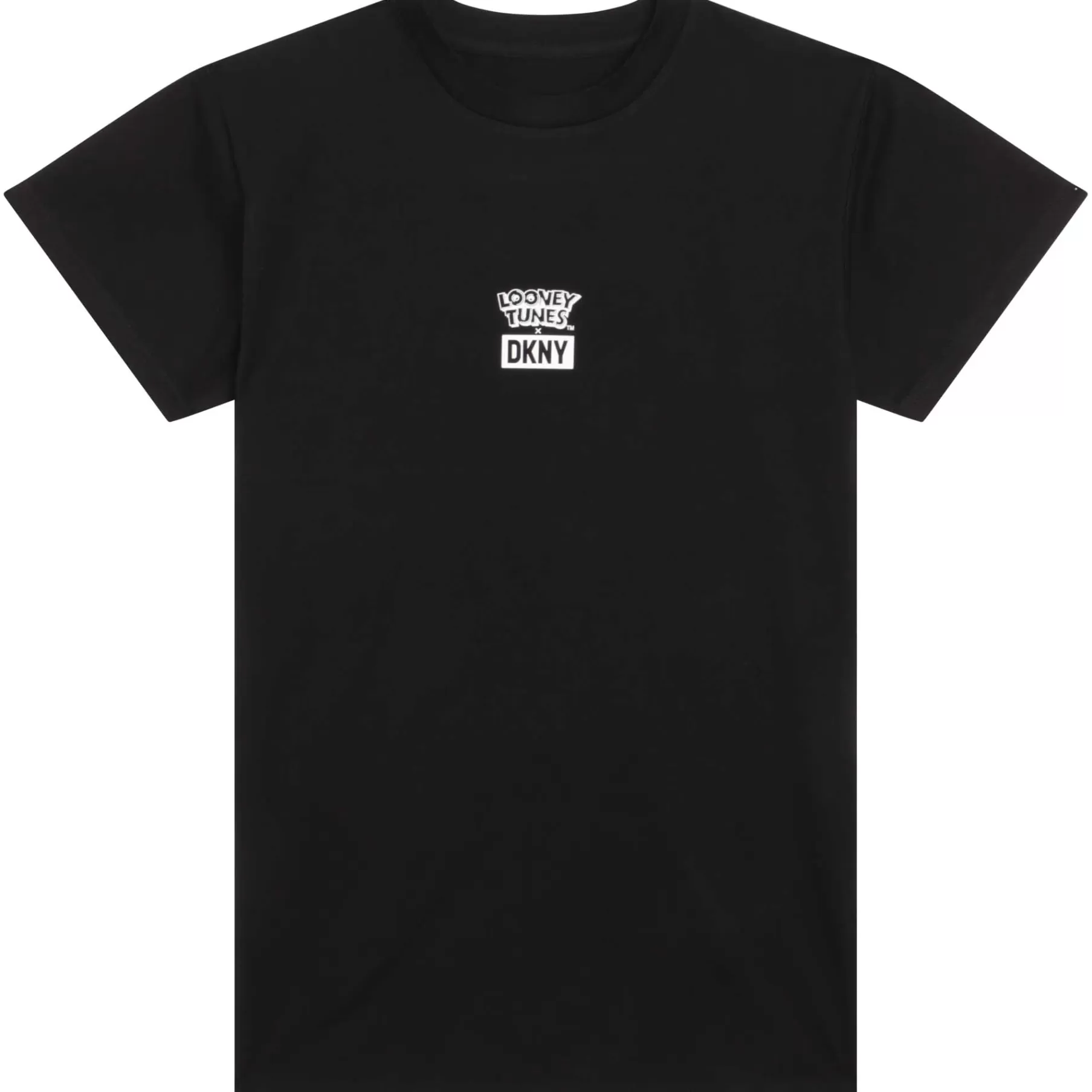 Fille DKNY Robe T-Shirt En Coton Imprime