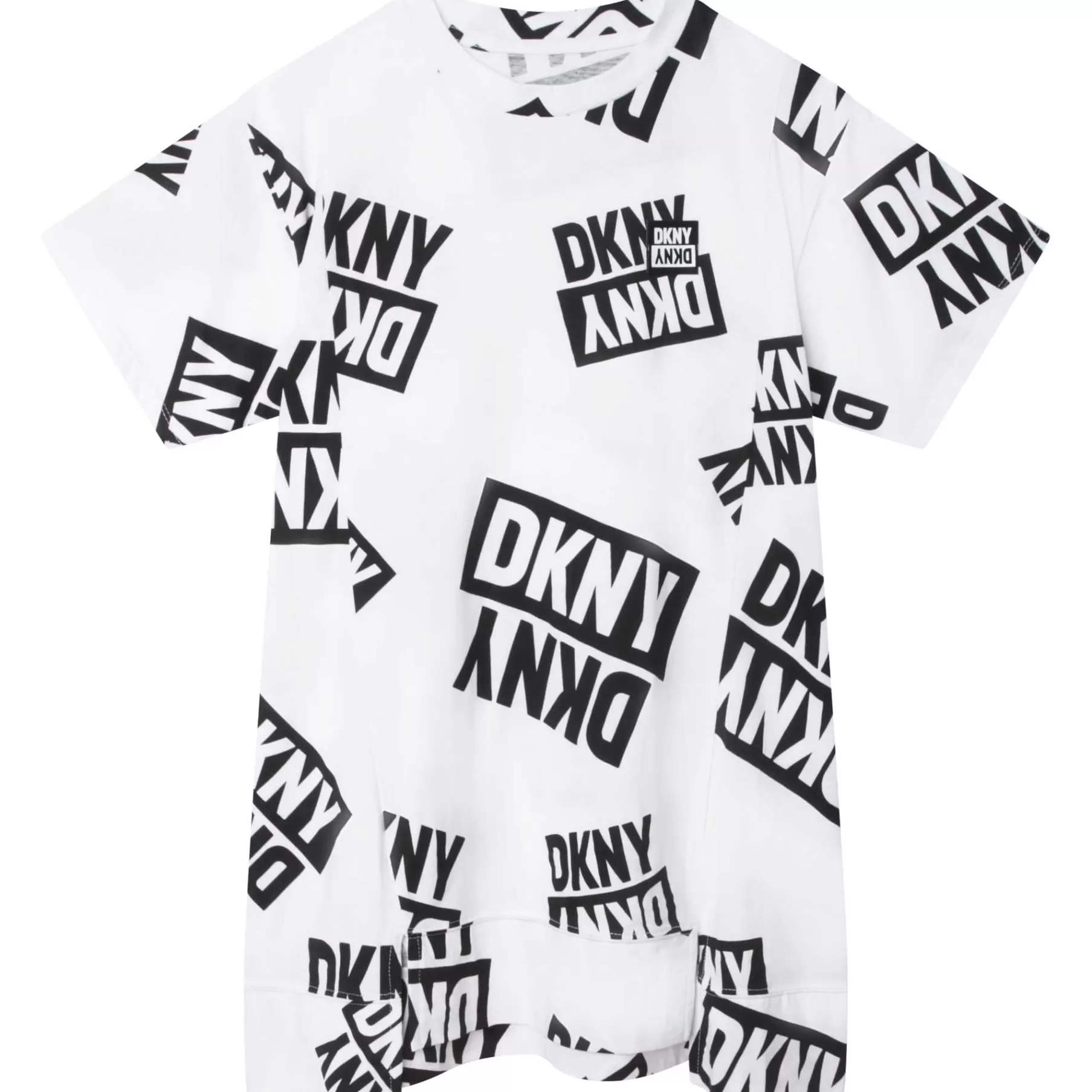 Fille DKNY Robe T-Shirt Imprimee En Coton
