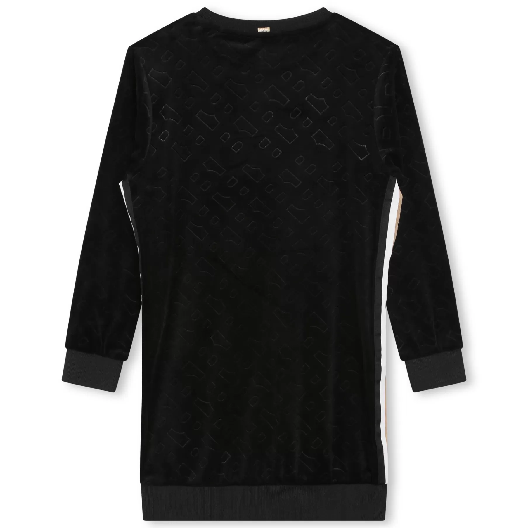 Fille BOSS Robe Velours A Manches Longues
