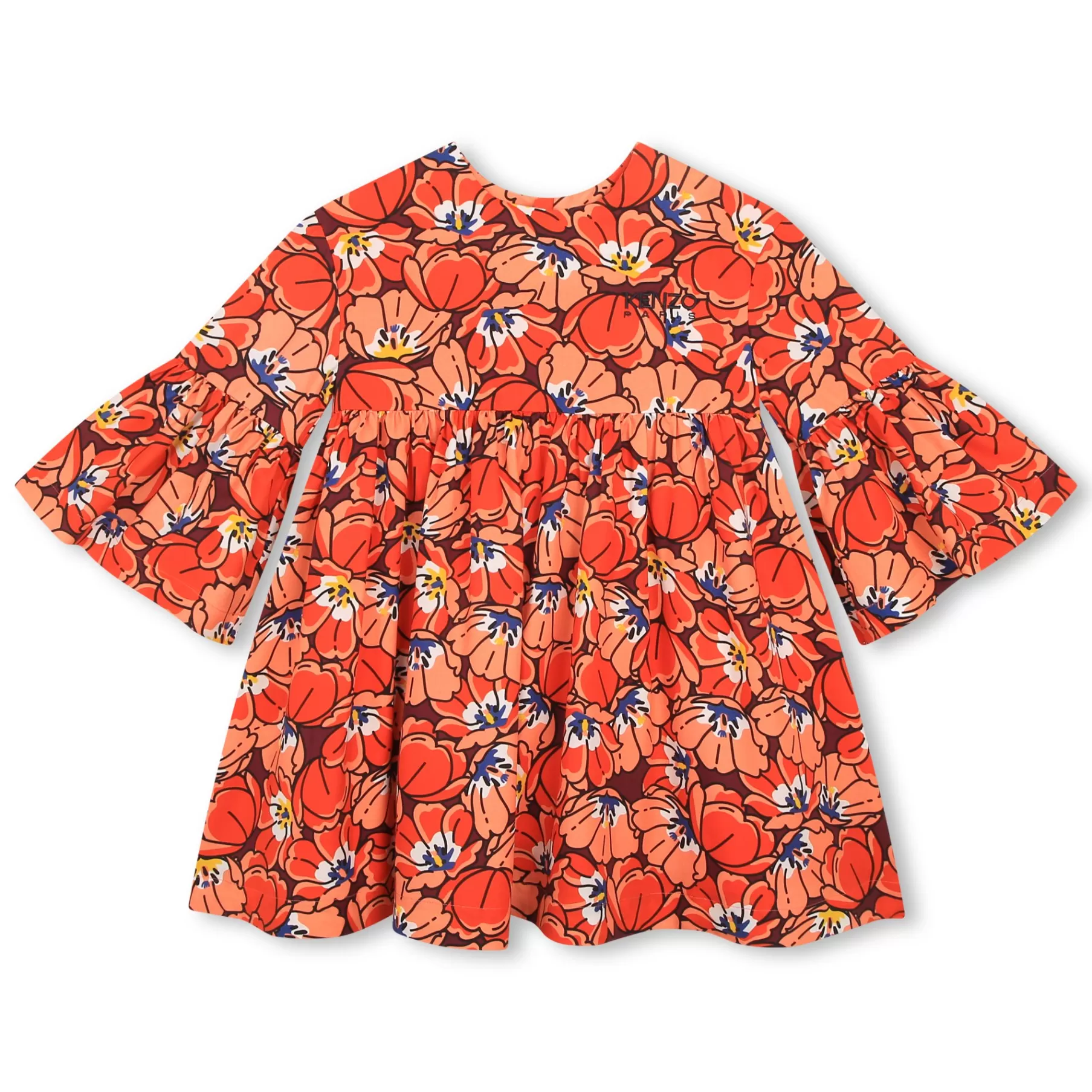 Fille KENZO KIDS Robe Zippee Imprimee