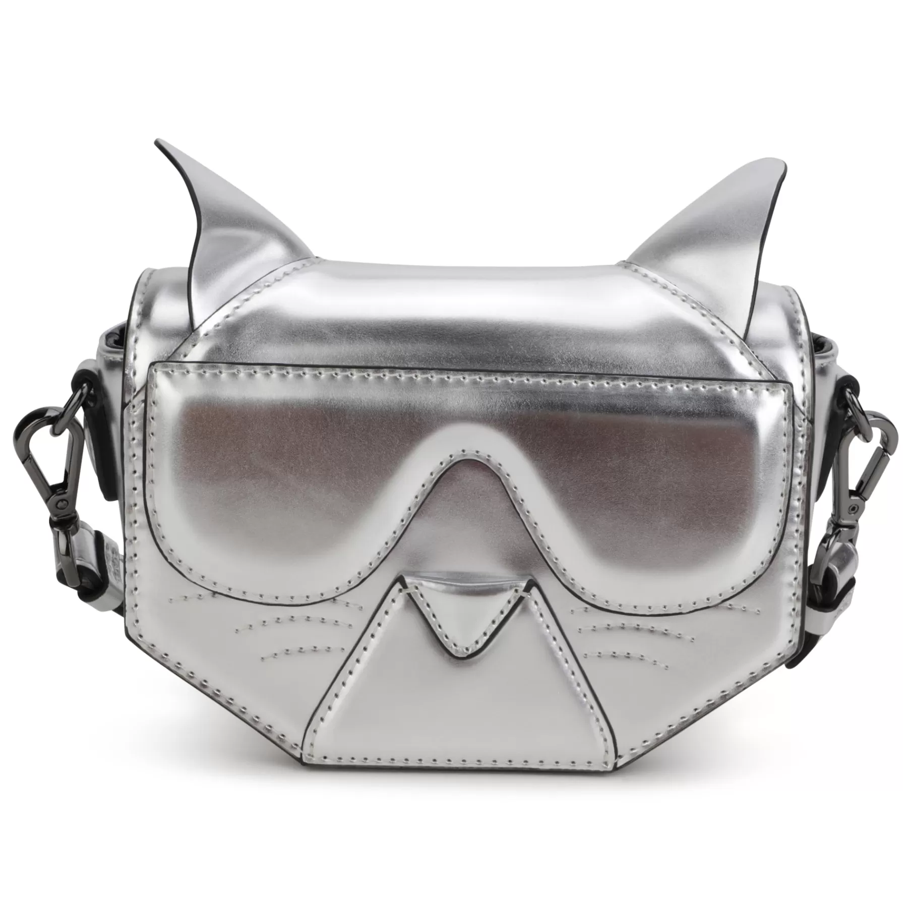 Fille KARL LAGERFELD KIDS Sac A Bandouliere Chat Verni