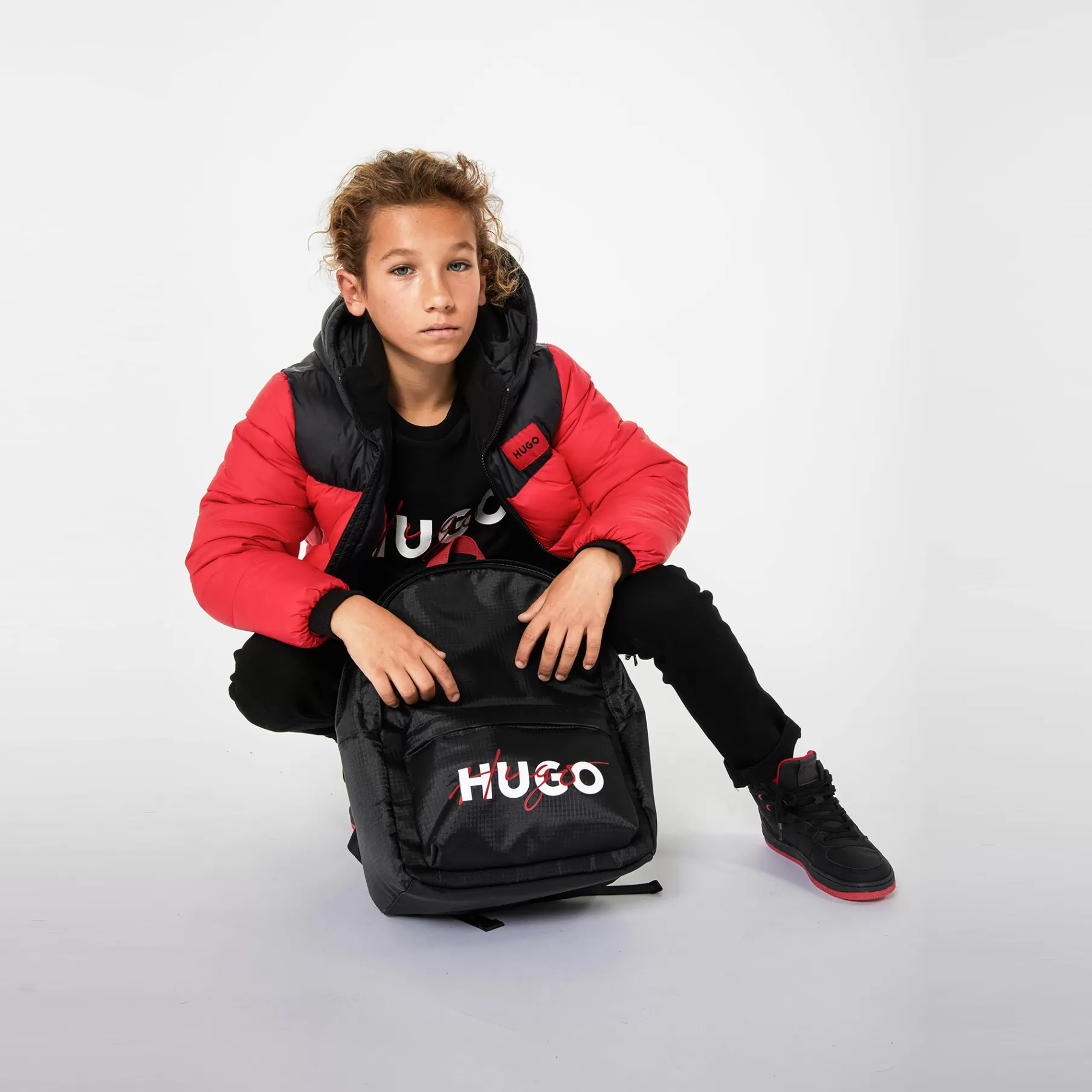 Fille HUGO Sac A Dos En Toile