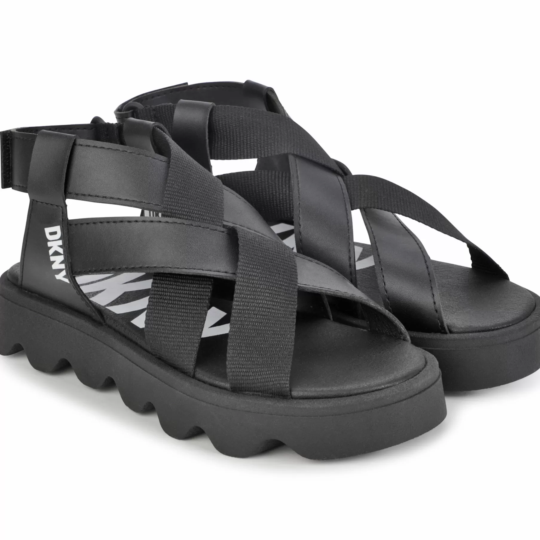 Fille DKNY Sandales Couvrantes A Scratch