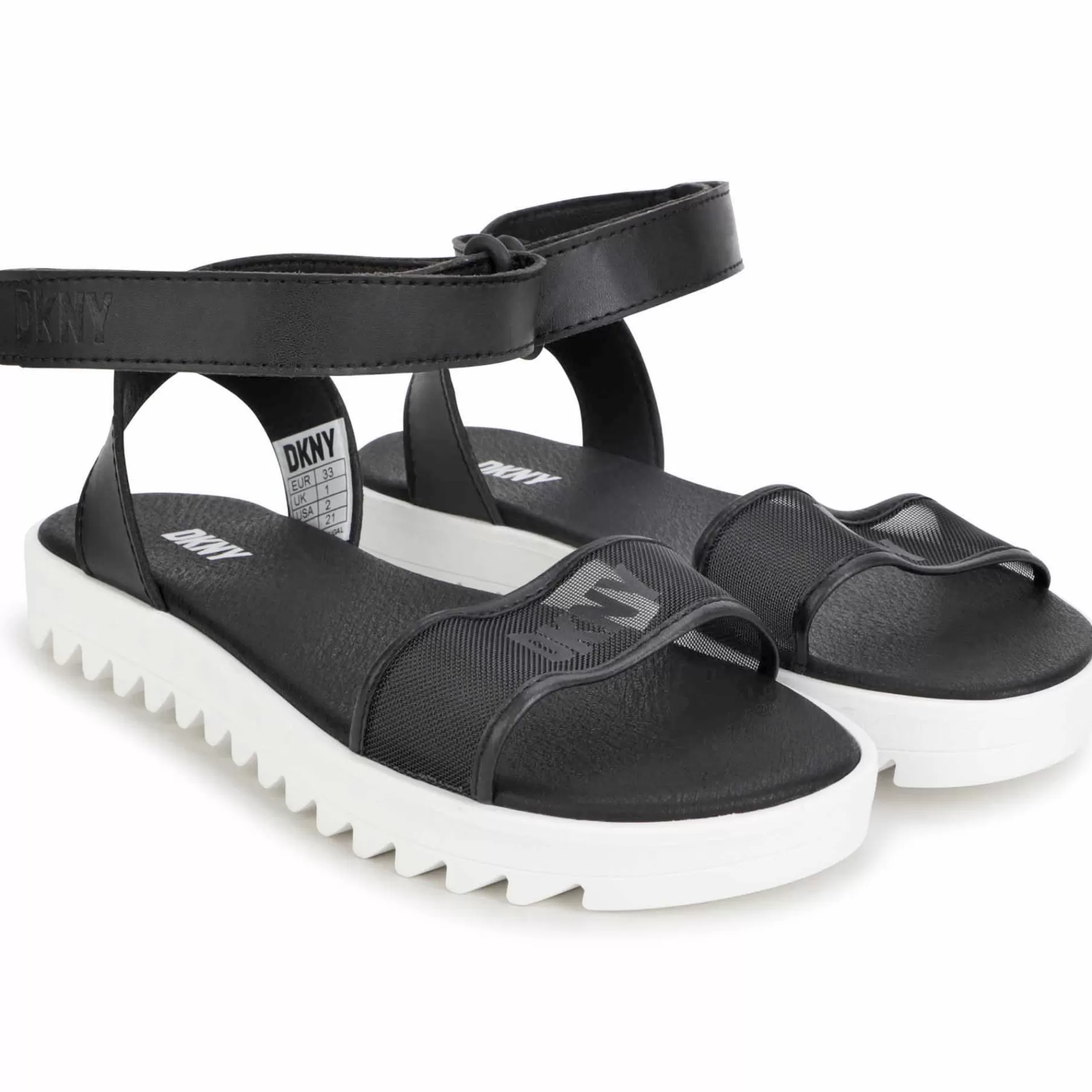 Fille DKNY Sandales En Resille A Scratch