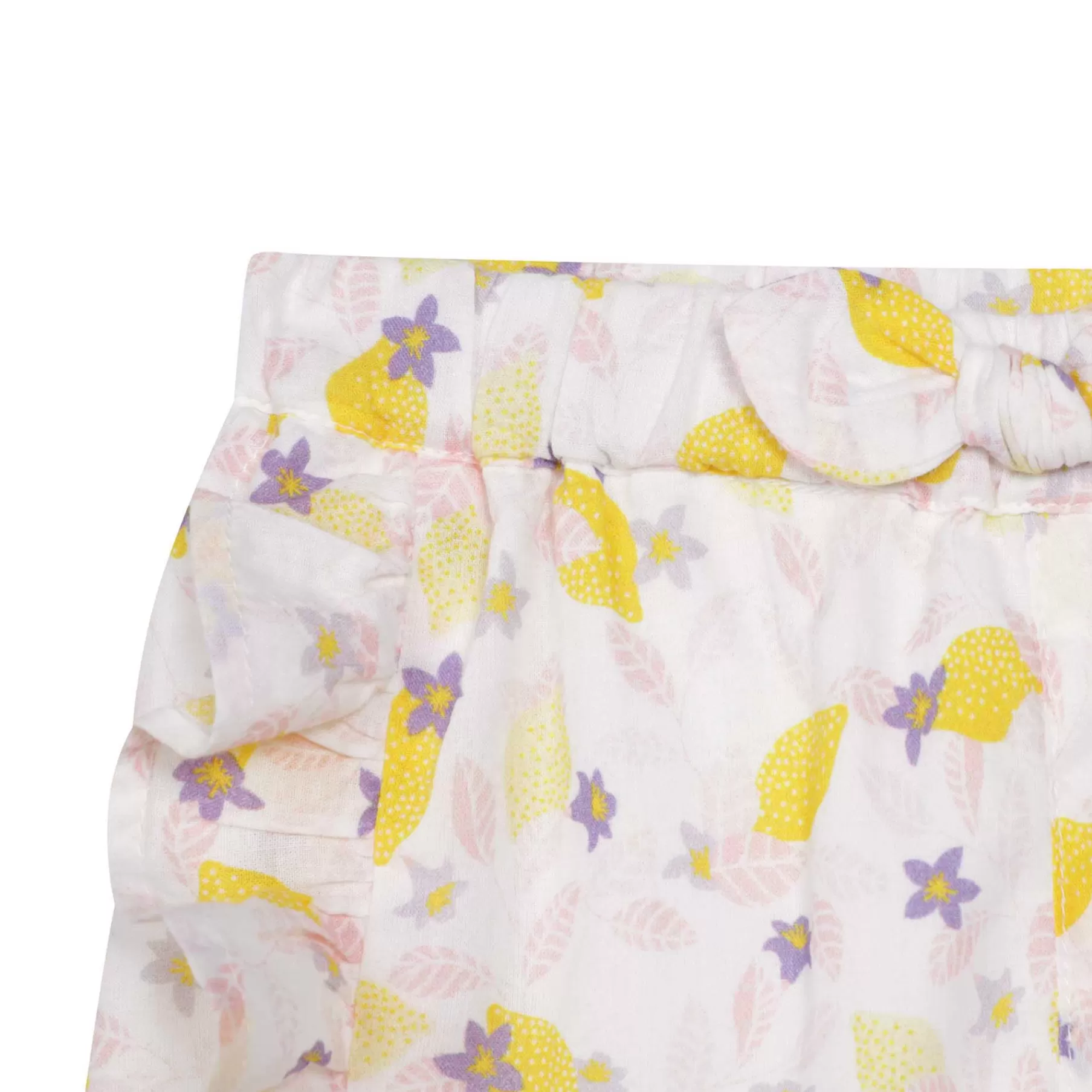 Fille CARREMENT BEAU Short A Motifs Citrons
