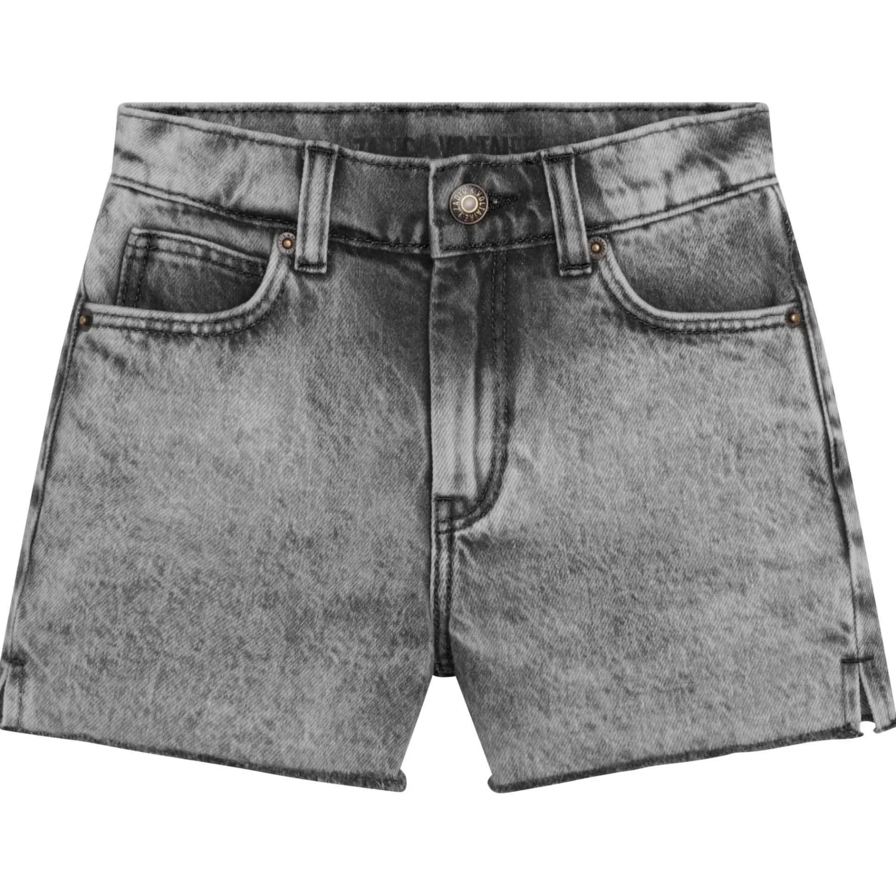 Fille ZADIG & VOLTAIRE Short Ajustable En Jean Coton