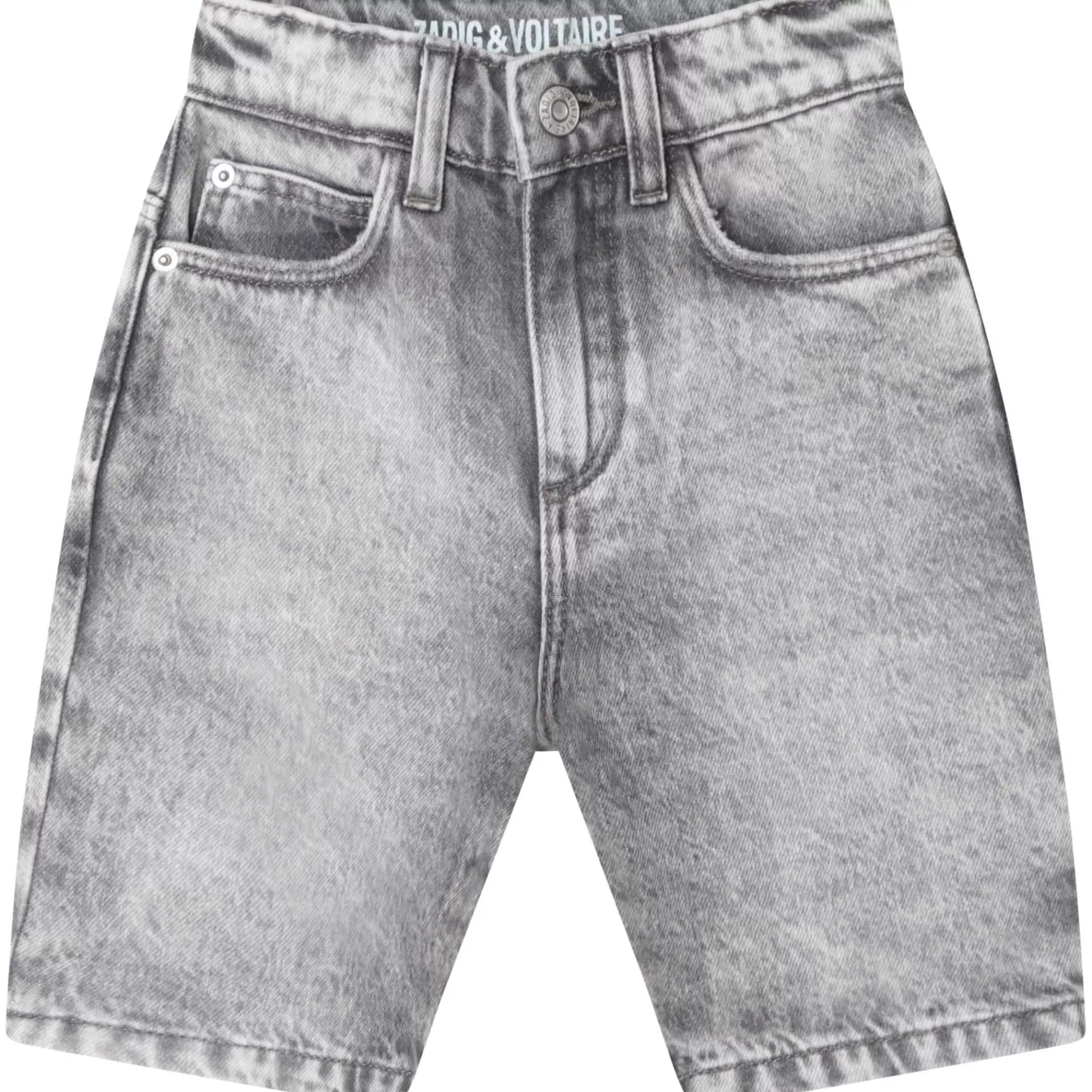 Garçon ZADIG & VOLTAIRE Short Cinq Poches Jean Coton