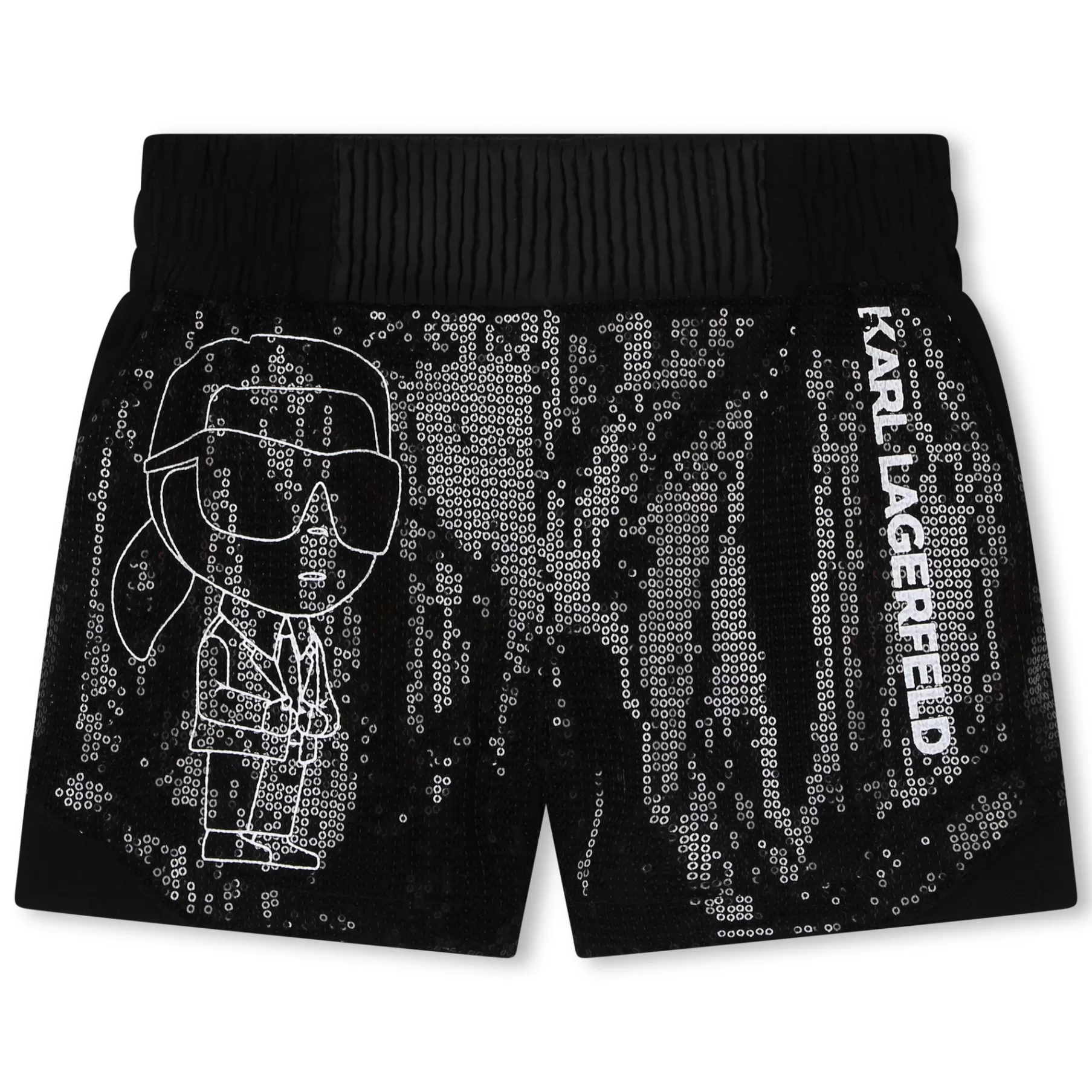 Fille KARL LAGERFELD KIDS Short En Mousseline A Sequins