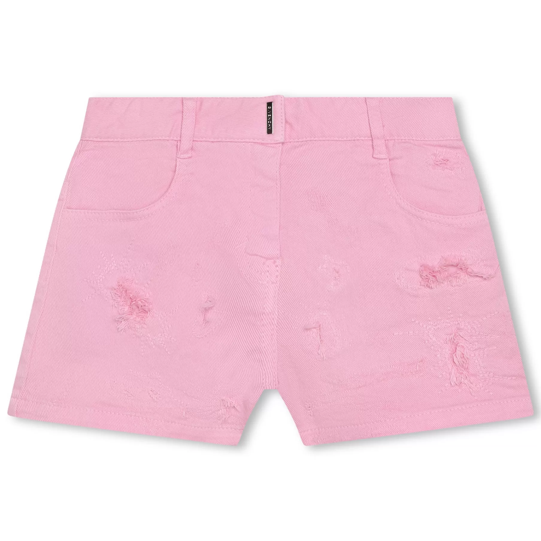 Fille GIVENCHY Short En Serge Effet Use