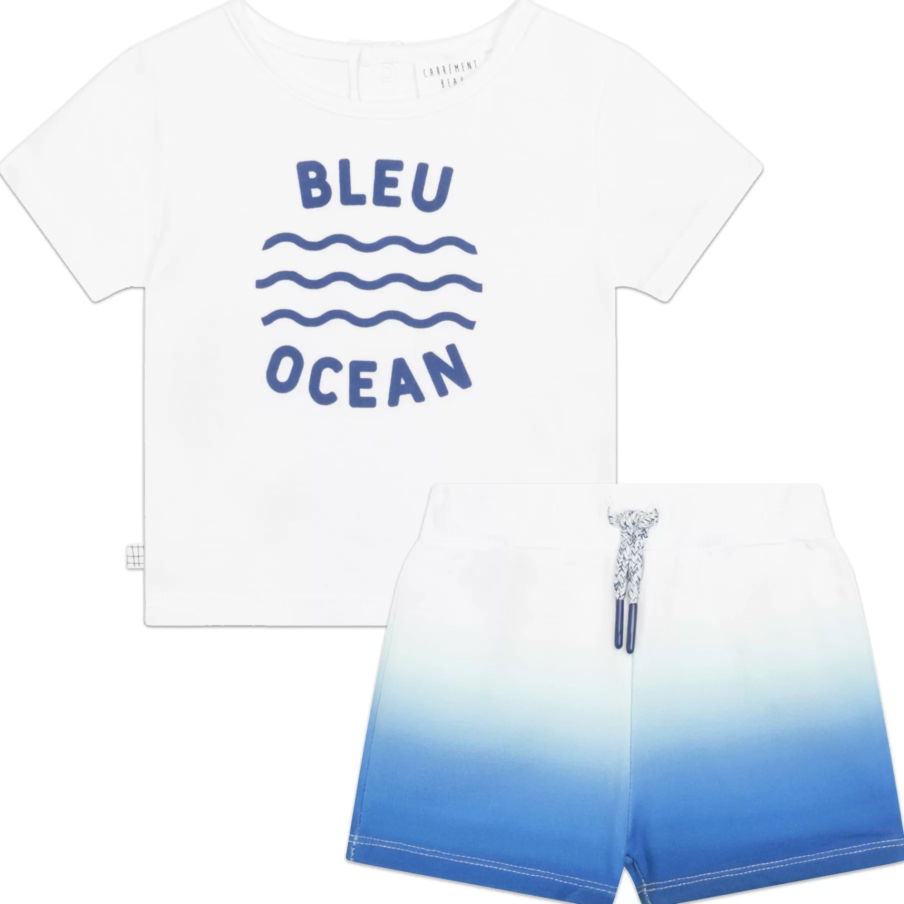 Garçon CARREMENT BEAU Short Et T-Shirt En Coton
