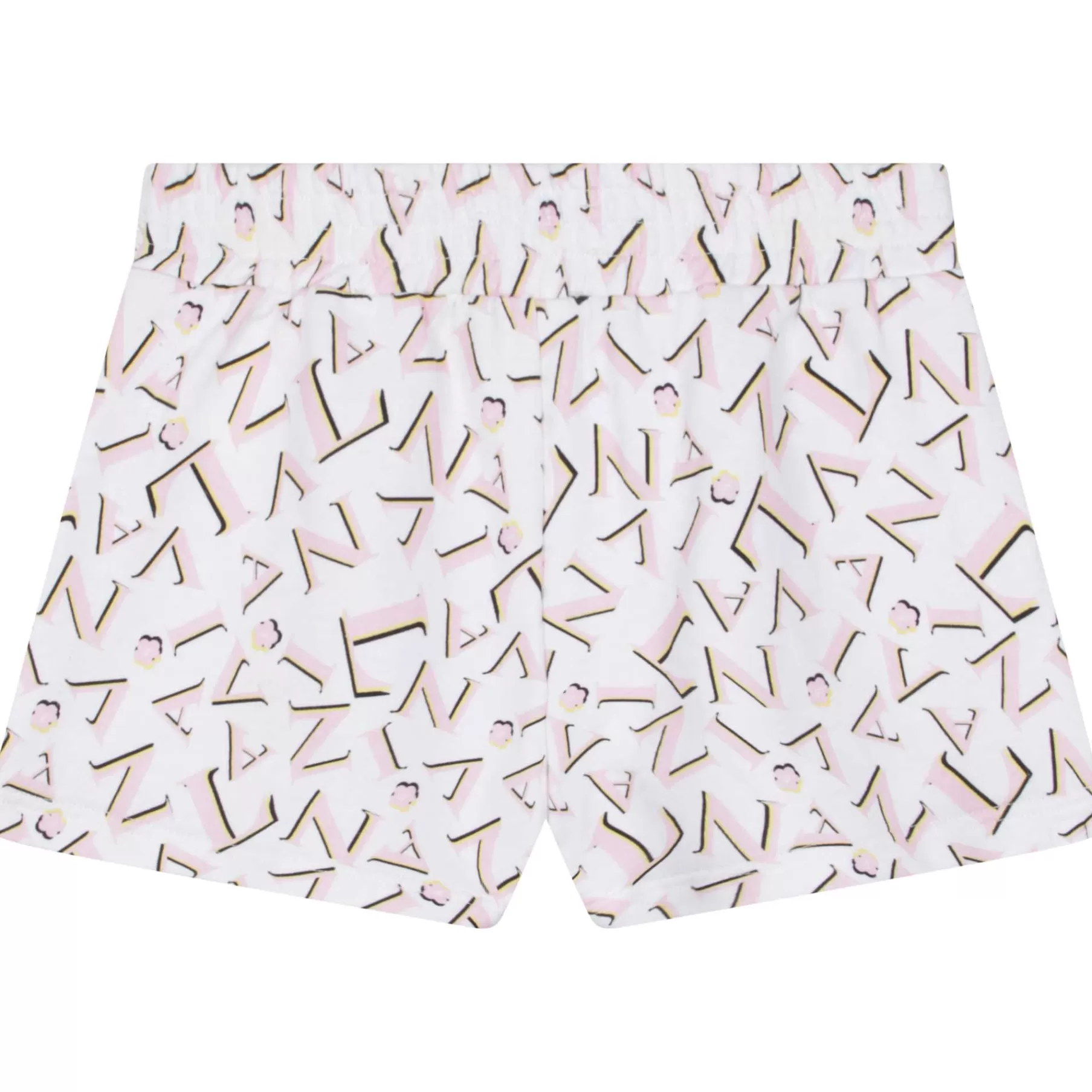 Fille LANVIN Short Molletonne Imprime