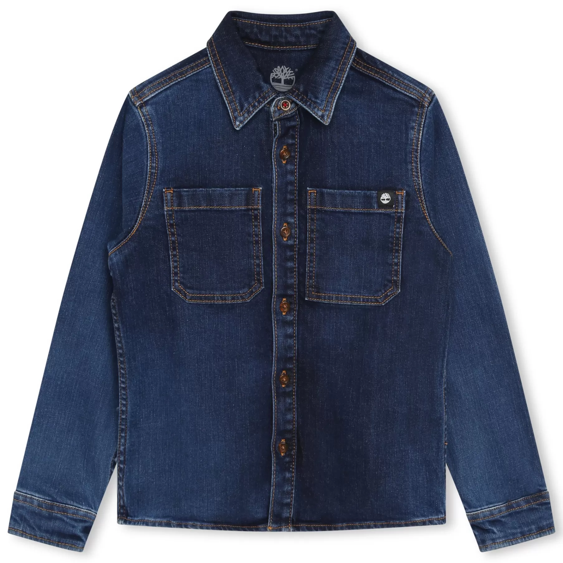 Garçon TIMBERLAND Surchemise En Jean Boutonnee