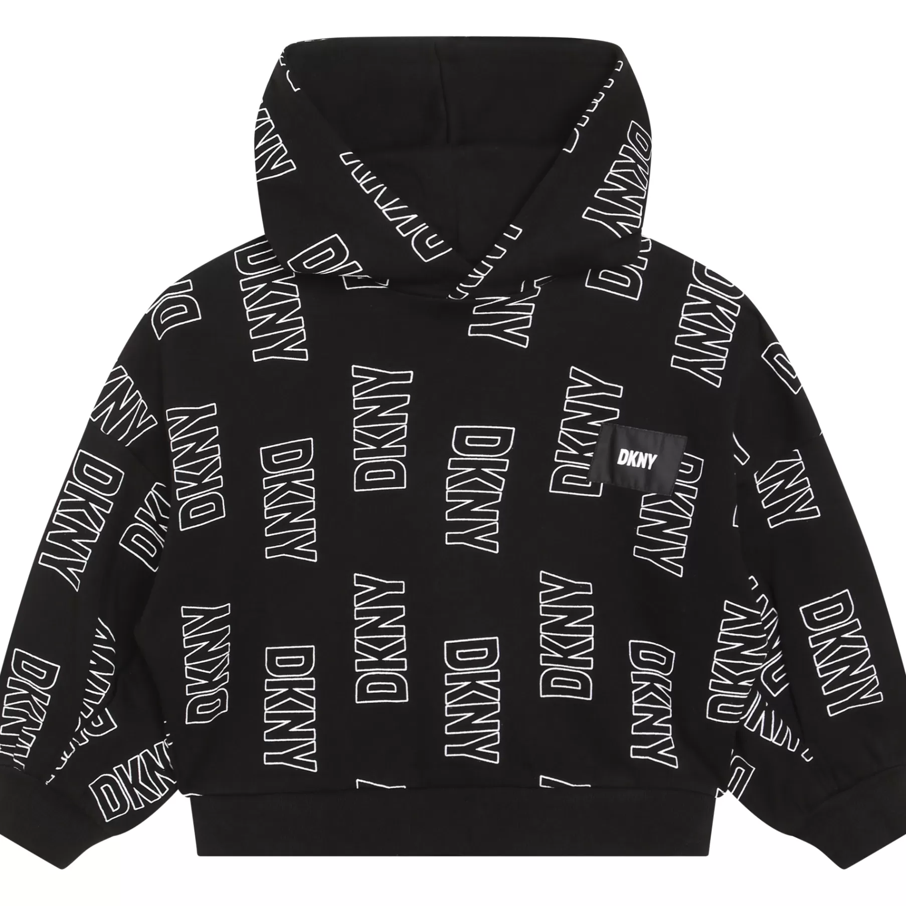 Fille DKNY Sweat-Shirt A Capuche En Coton