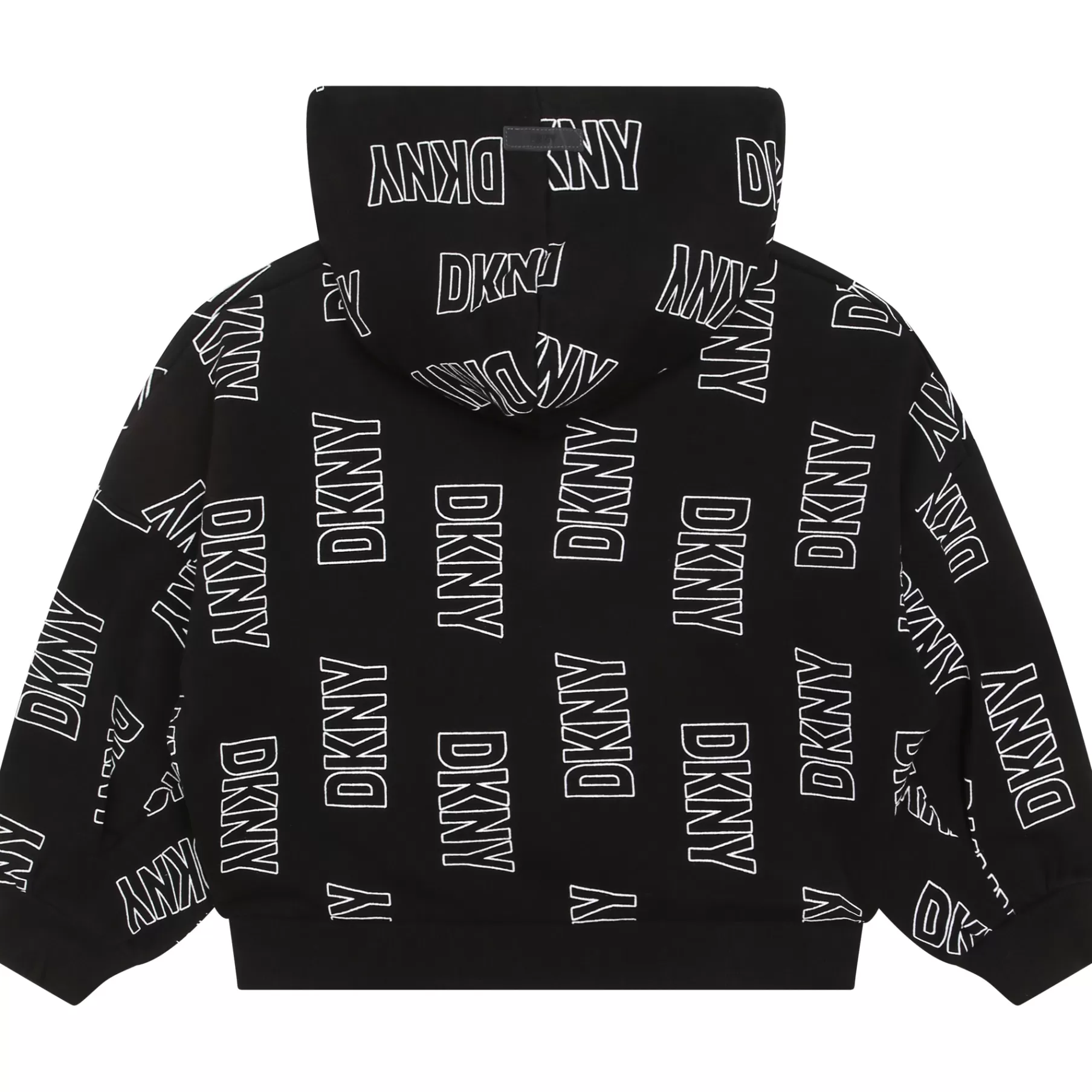 Fille DKNY Sweat-Shirt A Capuche En Coton
