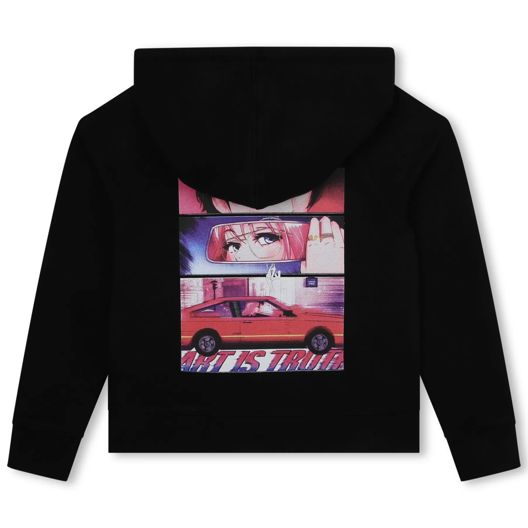 Fille ZADIG & VOLTAIRE Sweat-Shirt A Capuche En Coton