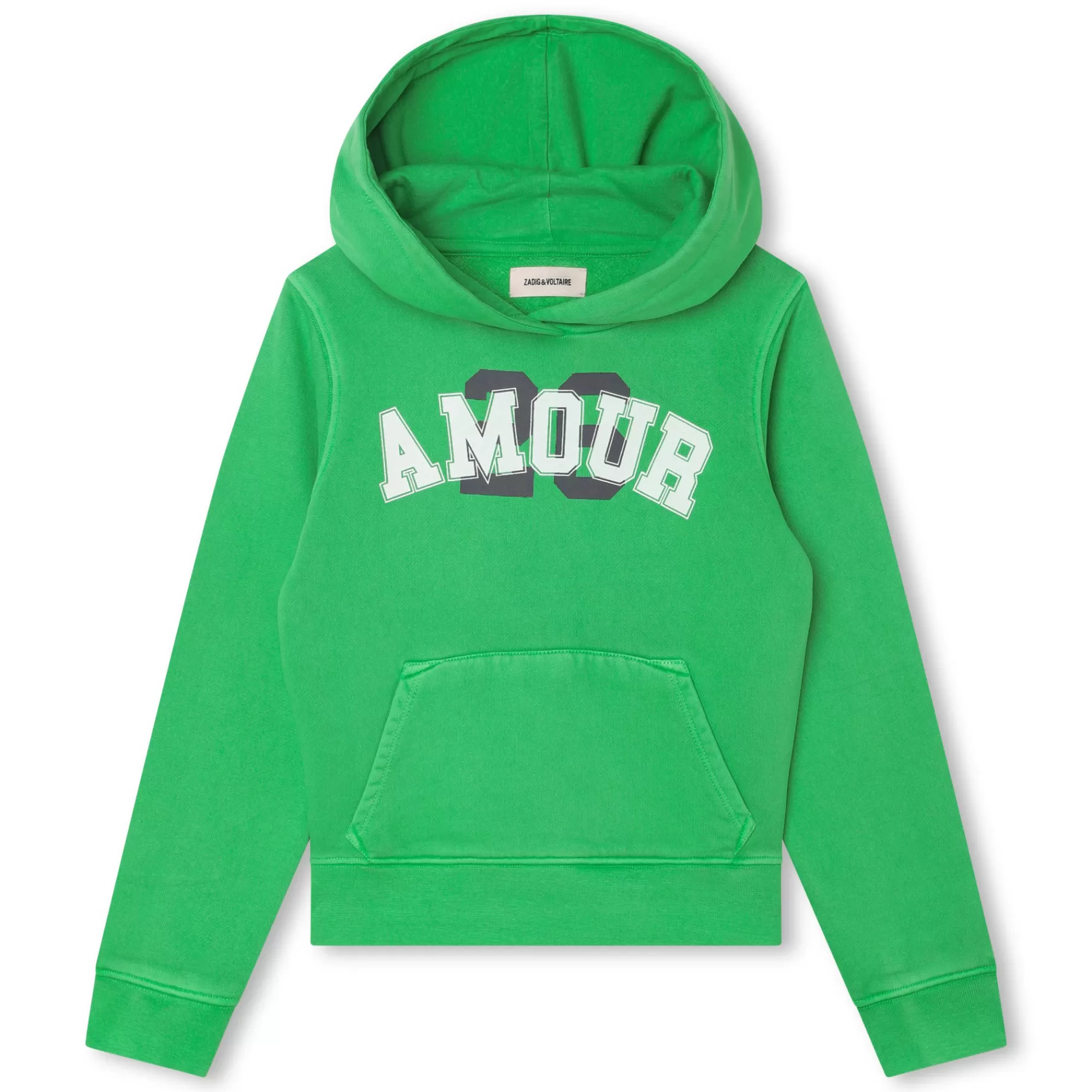Fille ZADIG & VOLTAIRE Sweat-Shirt A Capuche Molleton