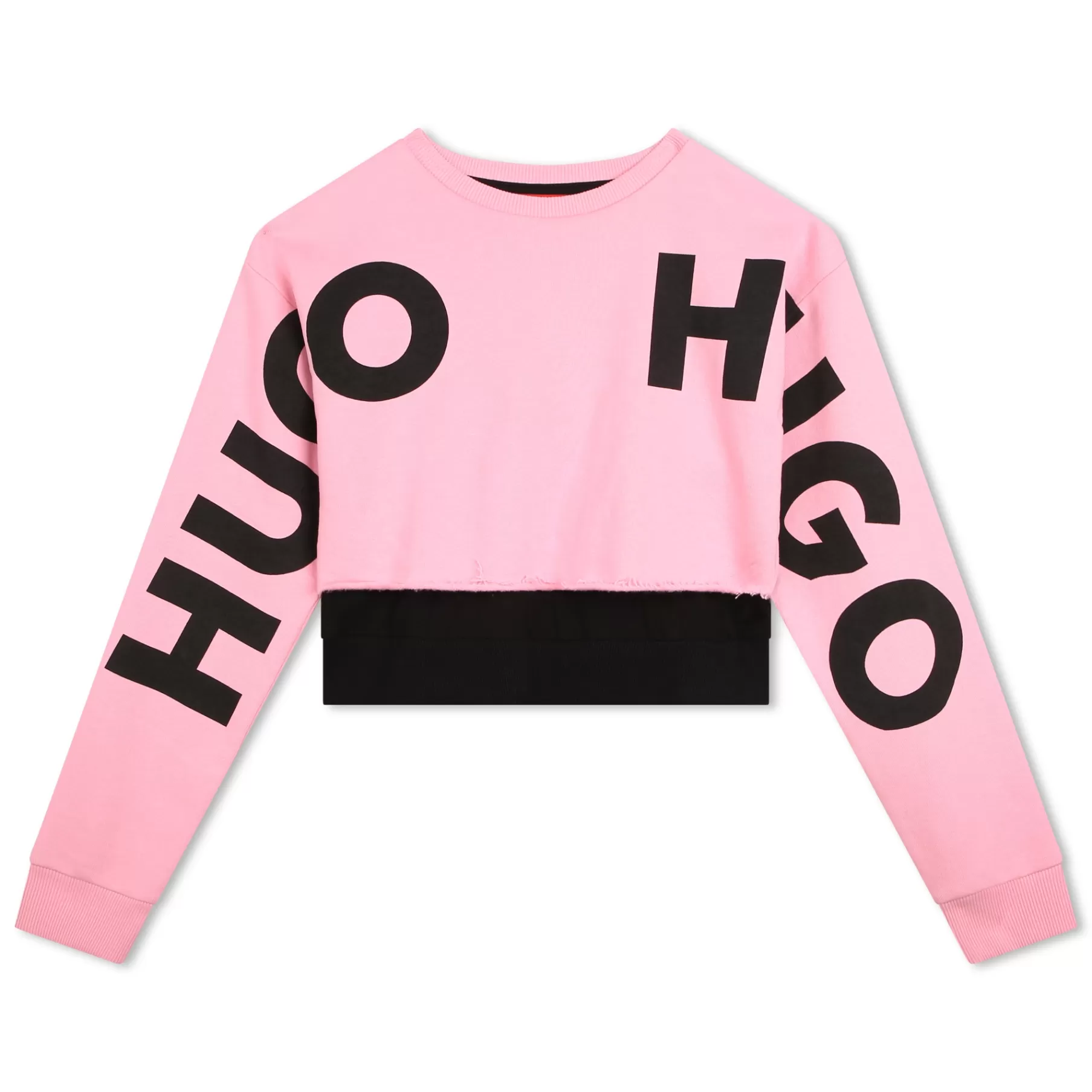 Fille HUGO Sweat-Shirt A Col Rond