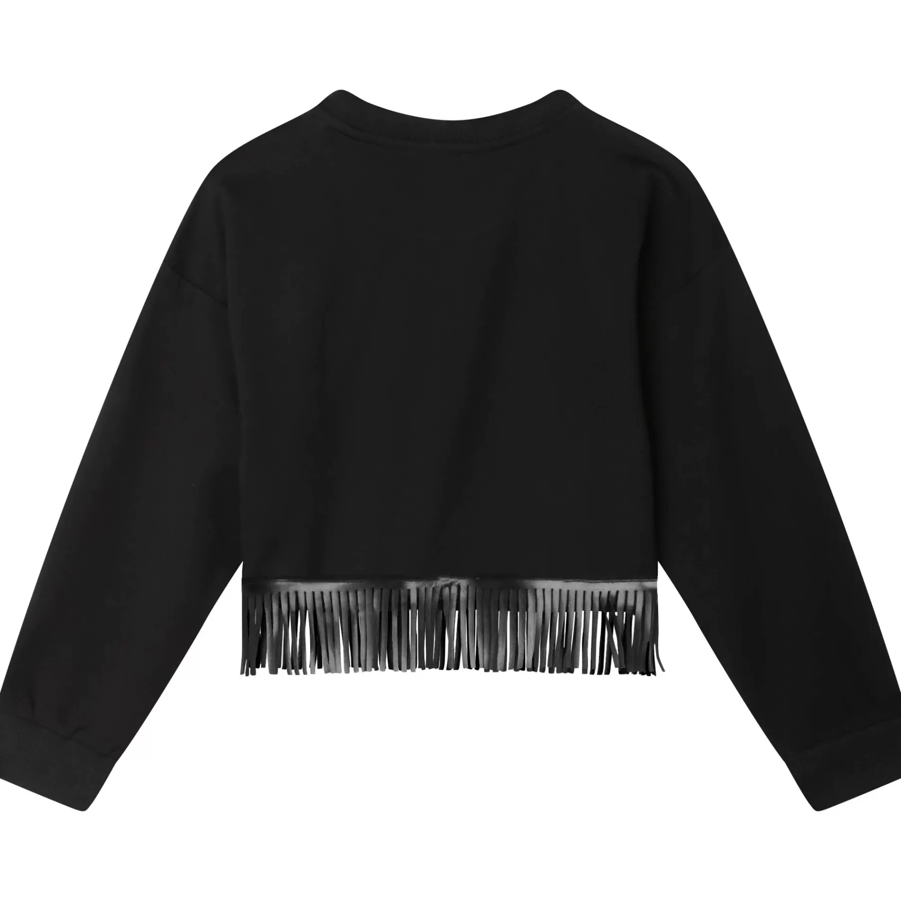 Fille DKNY Sweat-Shirt A Franges