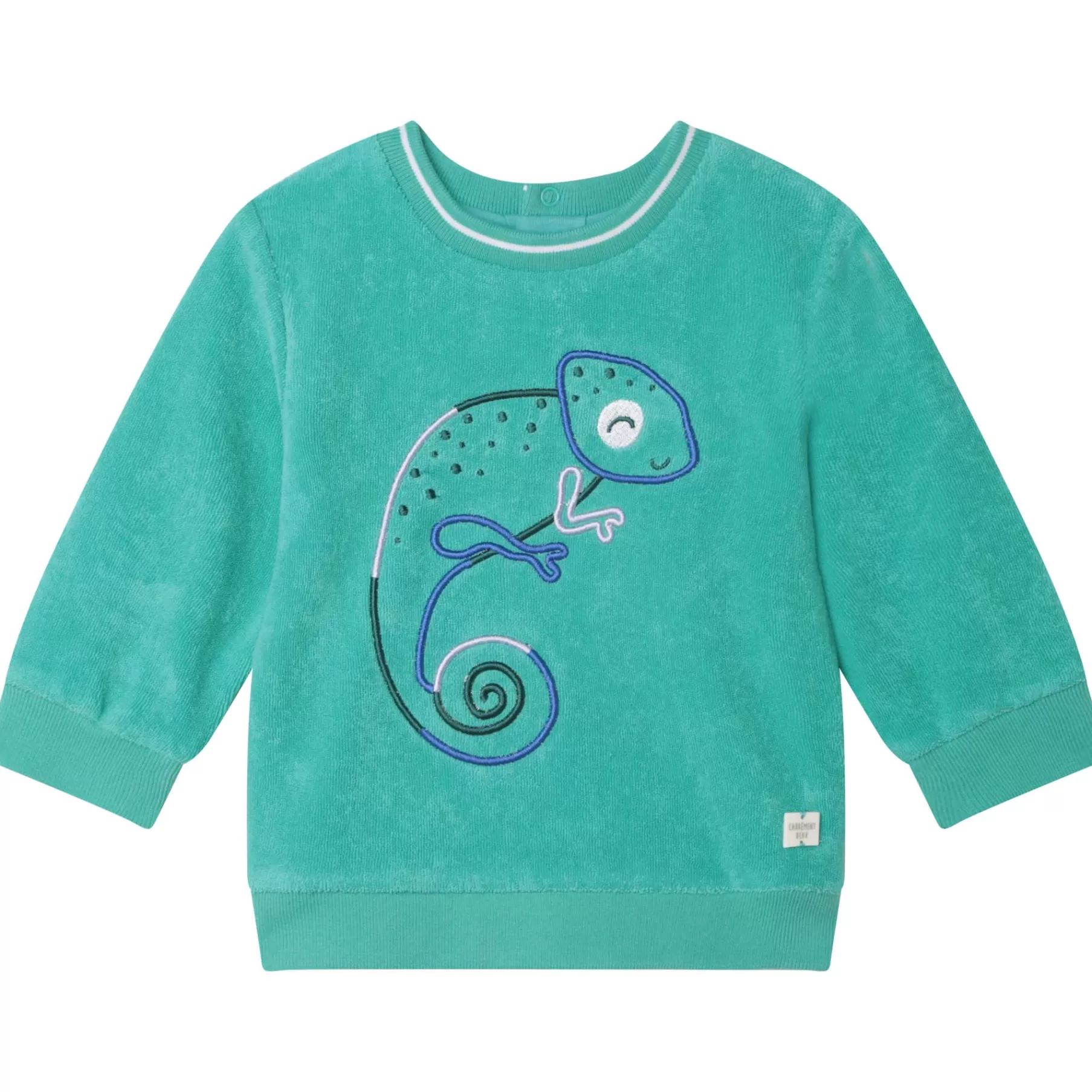Garçon CARREMENT BEAU Sweat-Shirt Avec Lezard Brode