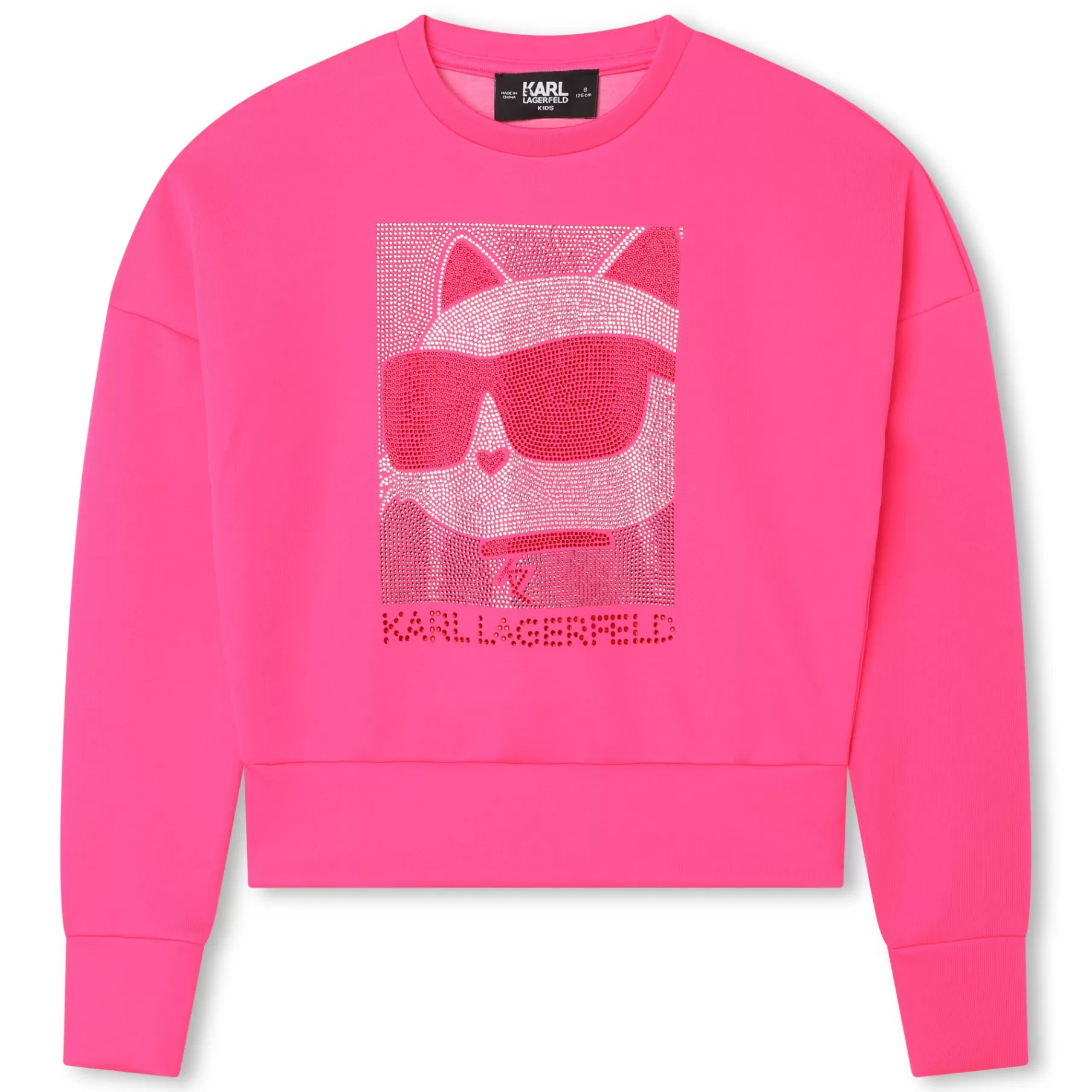 Fille KARL LAGERFELD KIDS Sweat-Shirt Brode De Strass