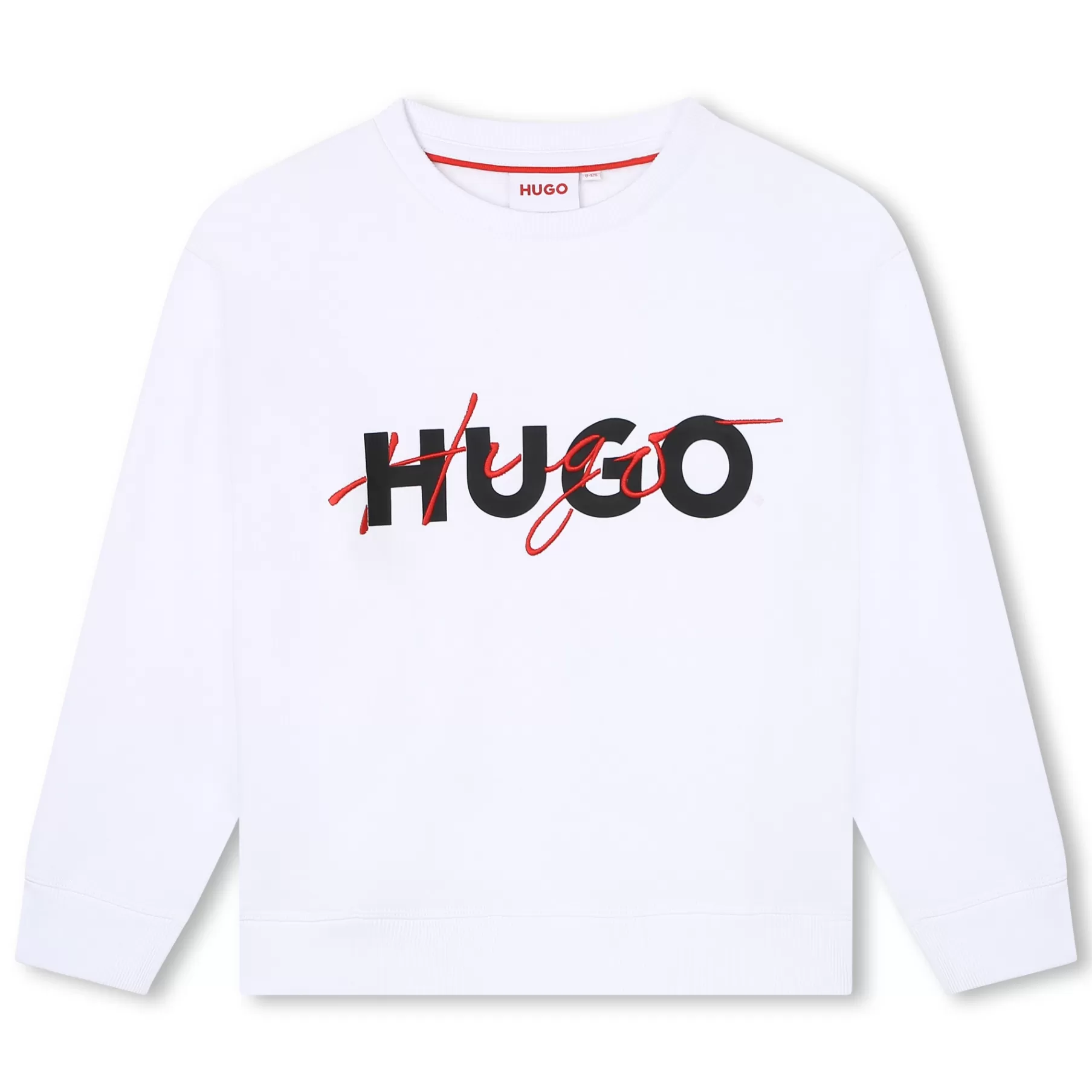 Garçon HUGO Sweat-Shirt Brode En Molleton