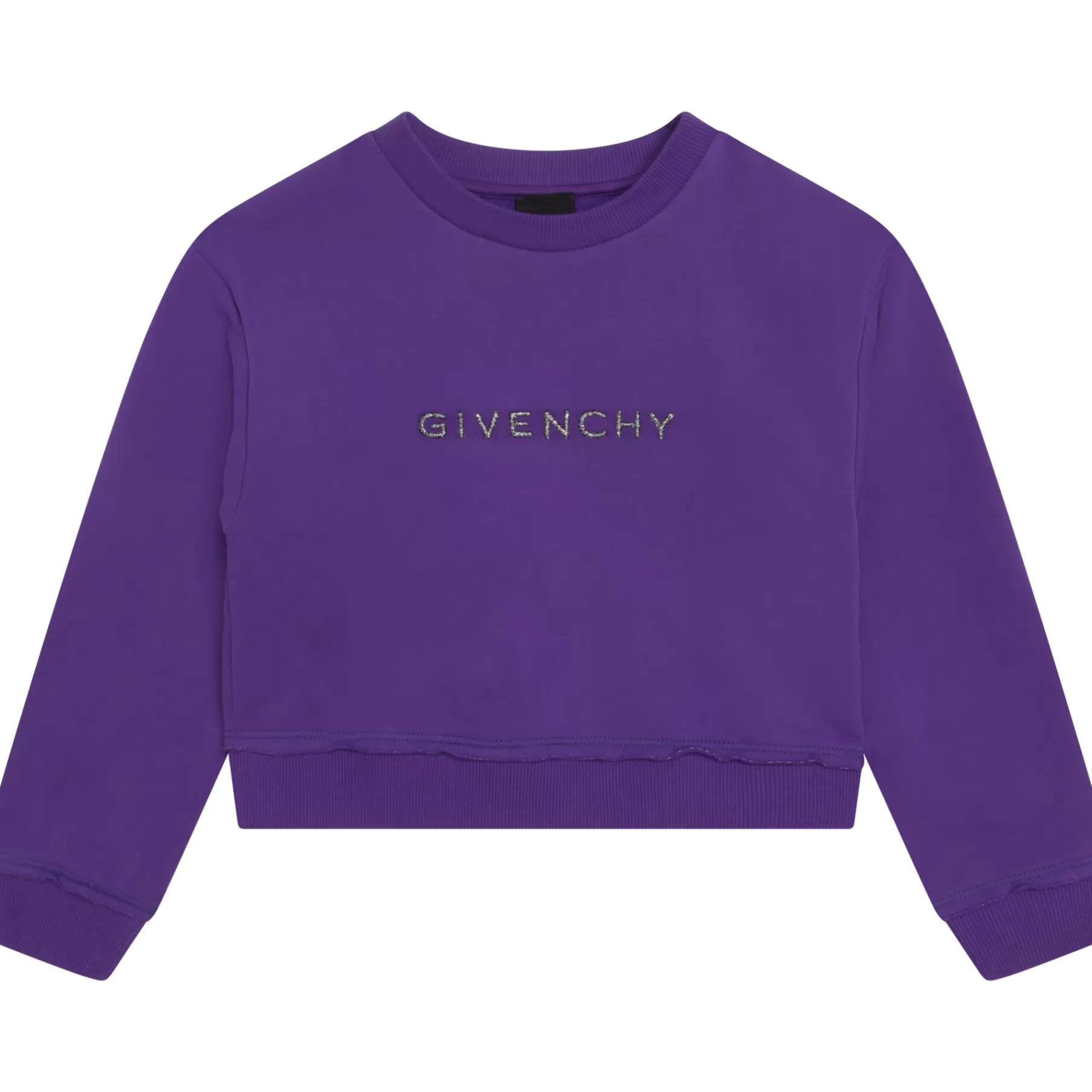 Fille GIVENCHY Sweat-Shirt Court Brode