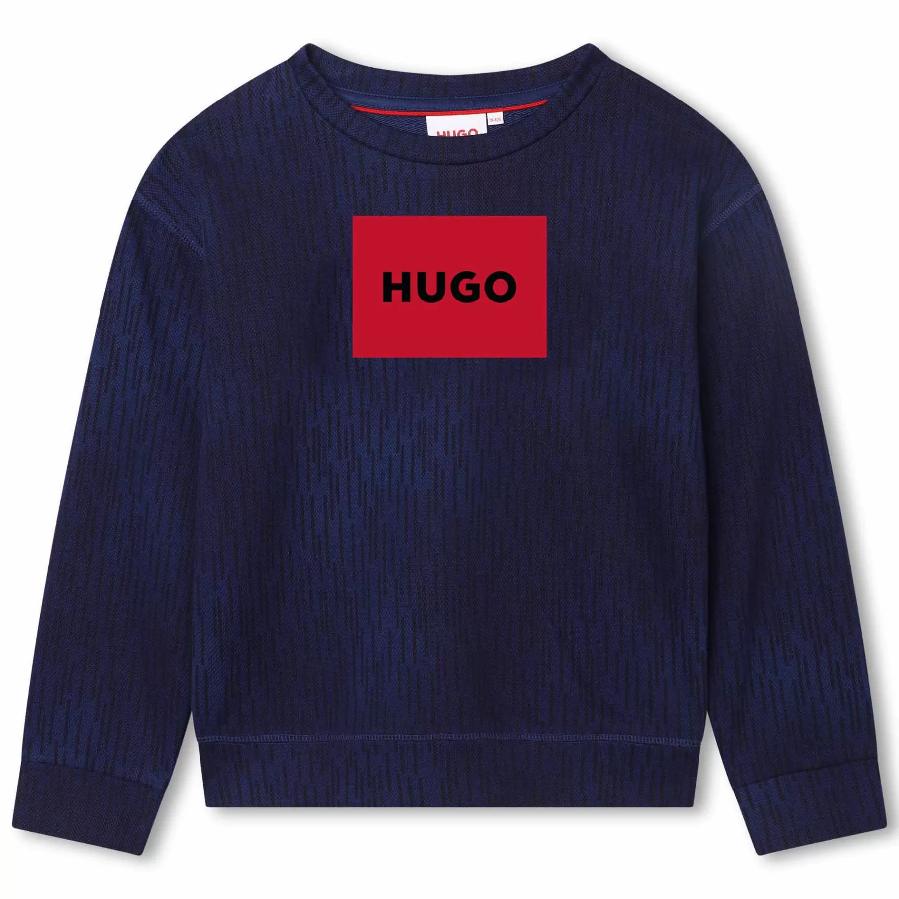 Garçon HUGO Sweat-Shirt Effet Pique
