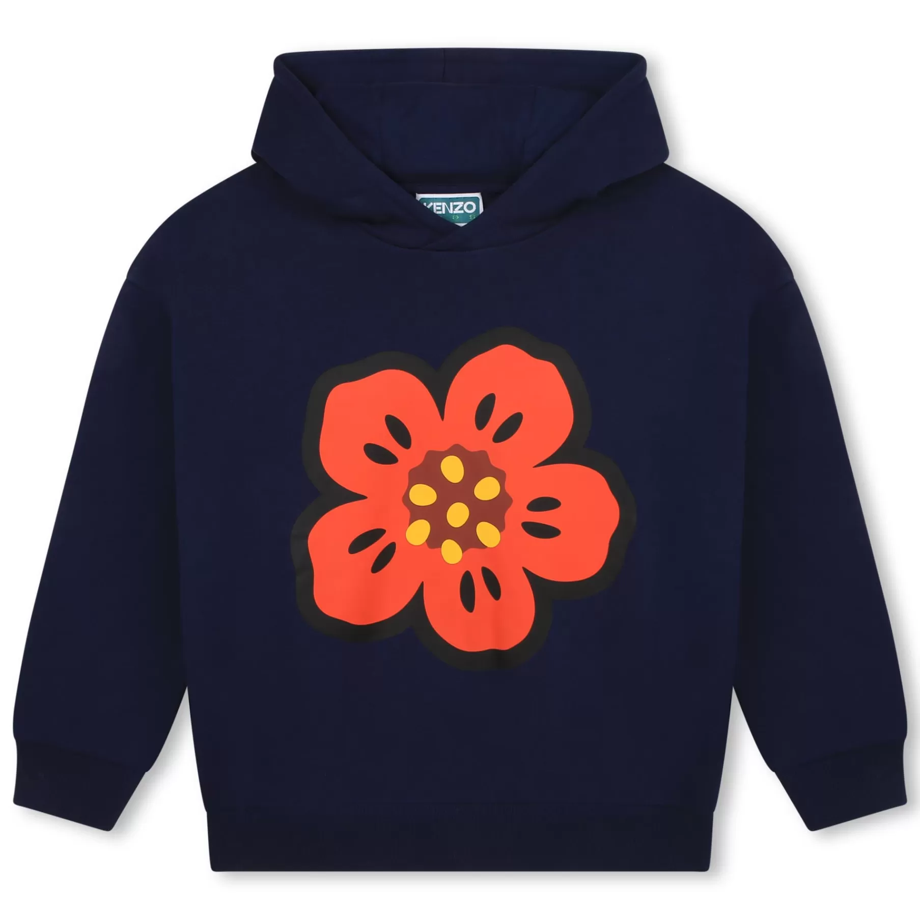 Garçon KENZO KIDS Sweat-Shirt En Coton A Capuche