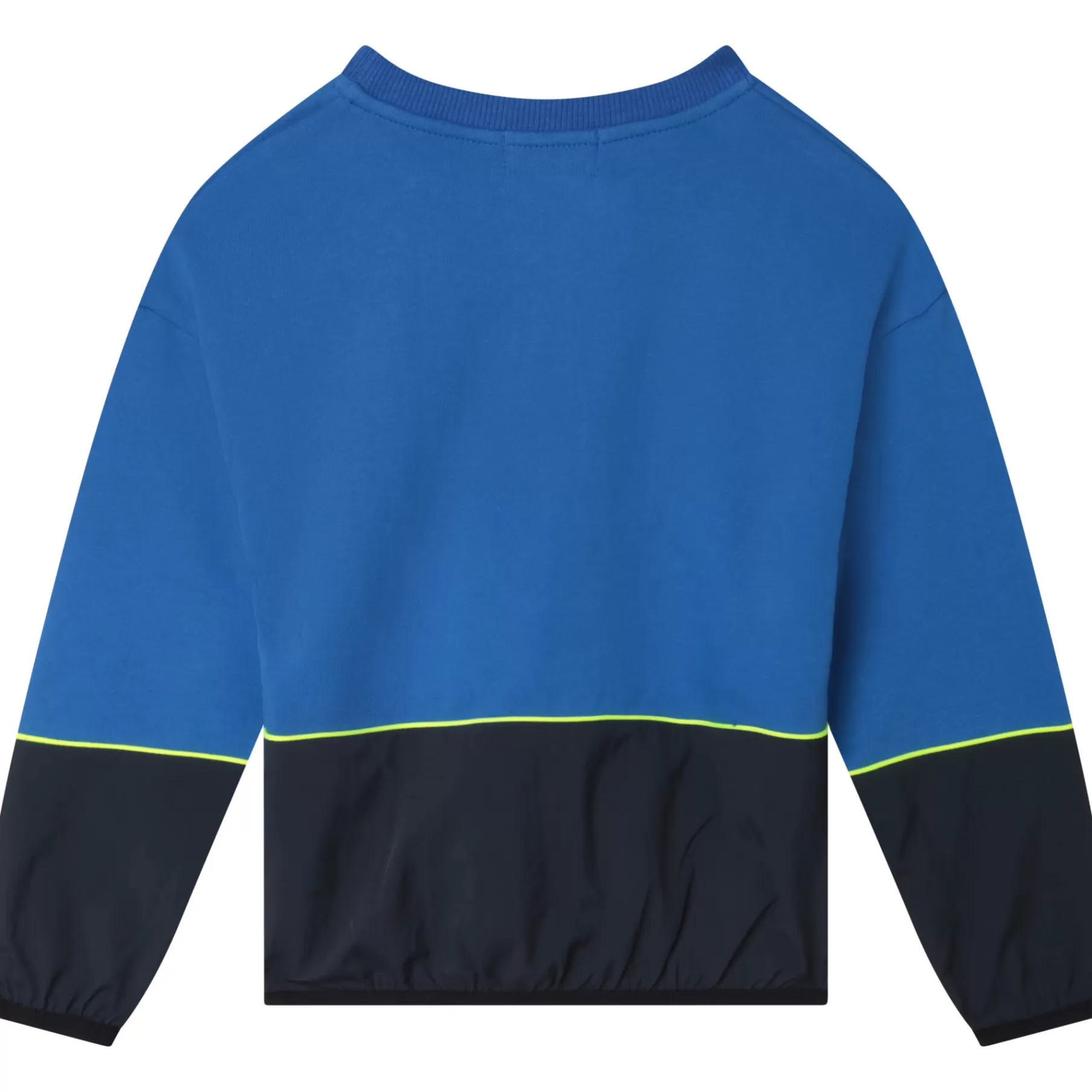 Garçon KENZO KIDS Sweat-Shirt En Coton Bicolore