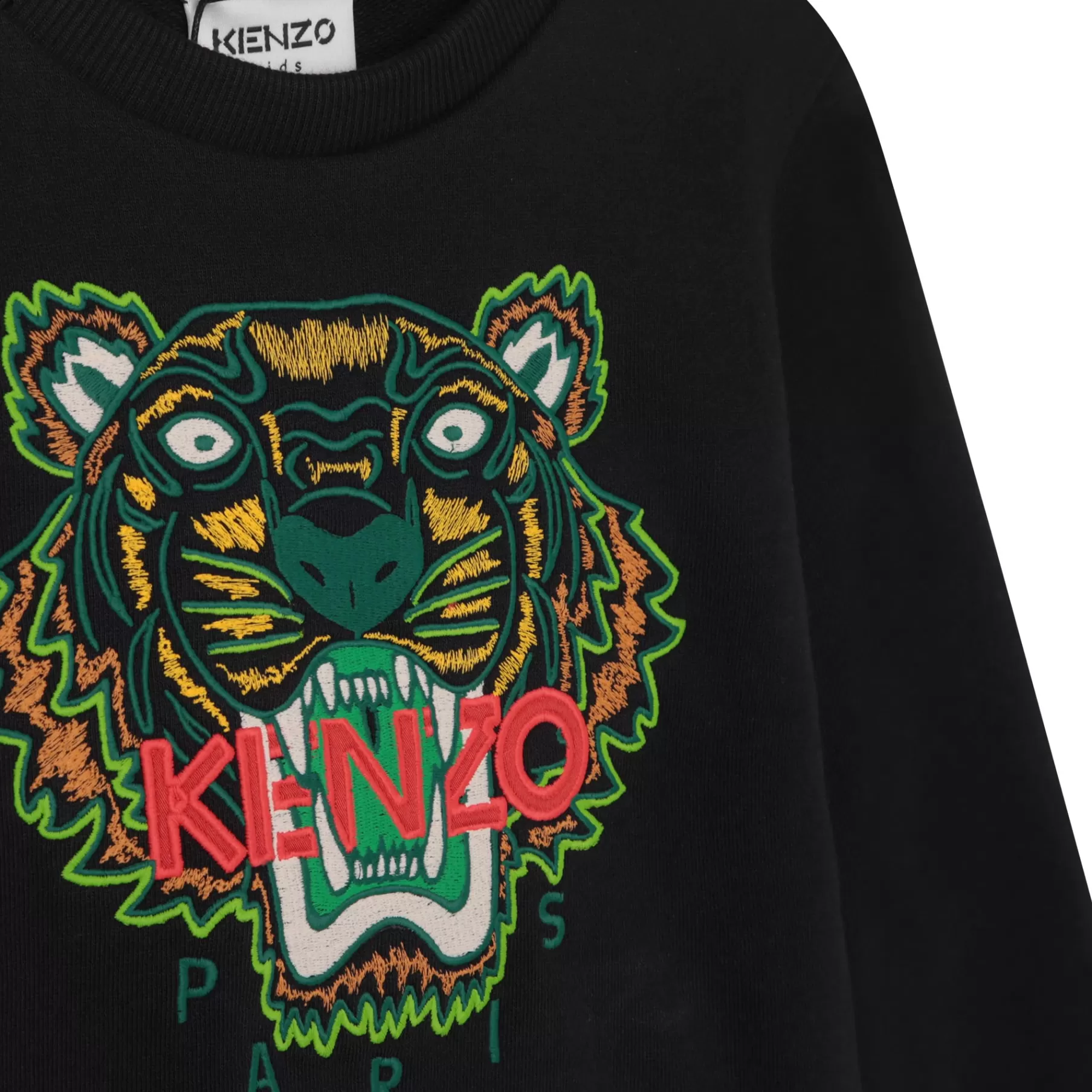 Garçon KENZO KIDS Sweat-Shirt En Coton Brode